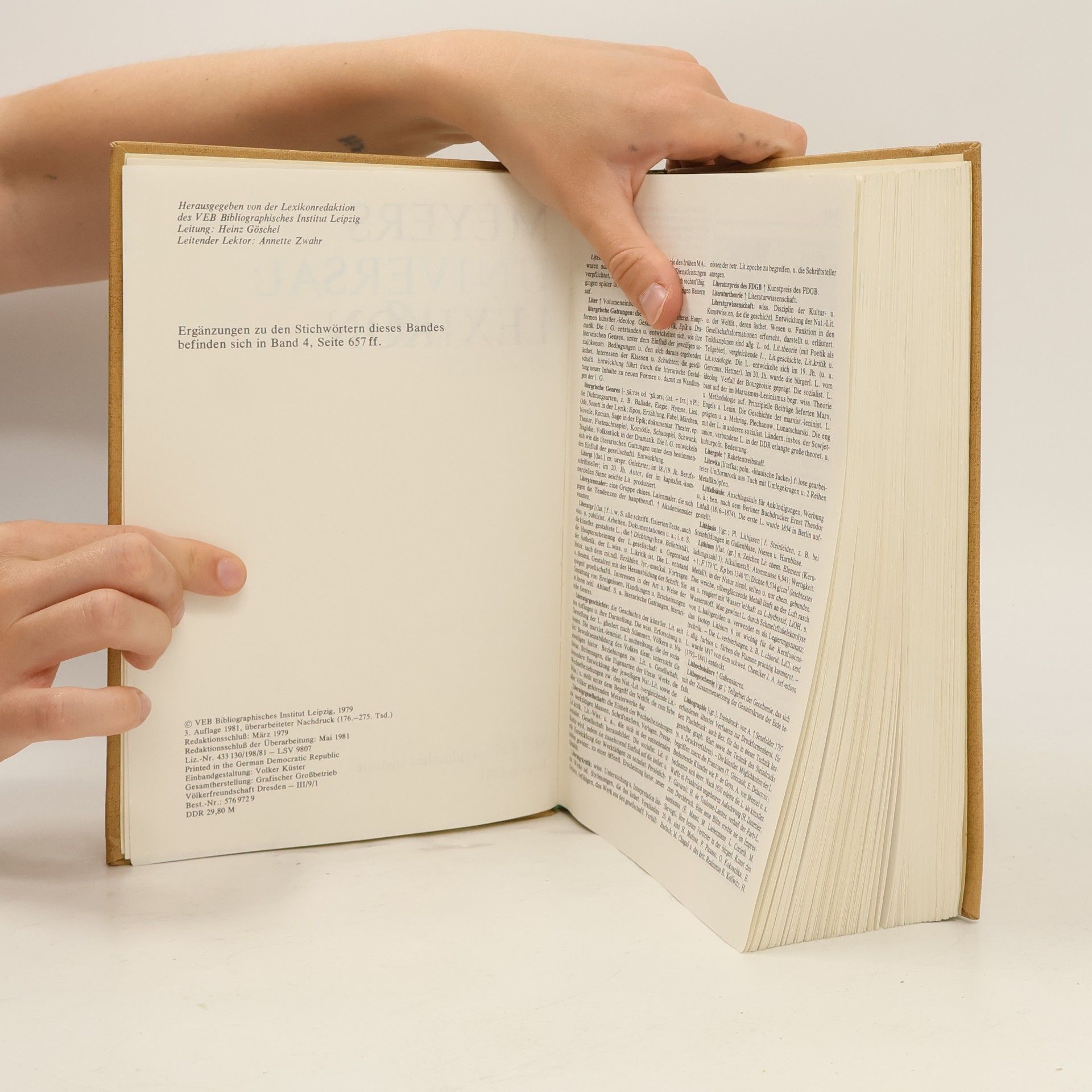 Various authors Meyers Universal Lexikon III. Lite - Schik