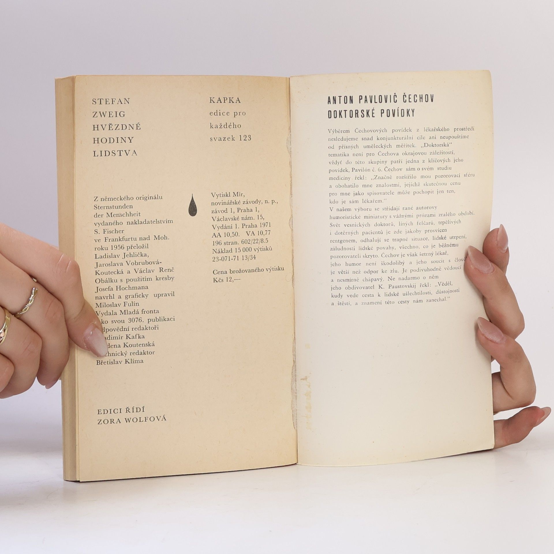 Stefan Zweig Hvězdné hodiny lidstva
