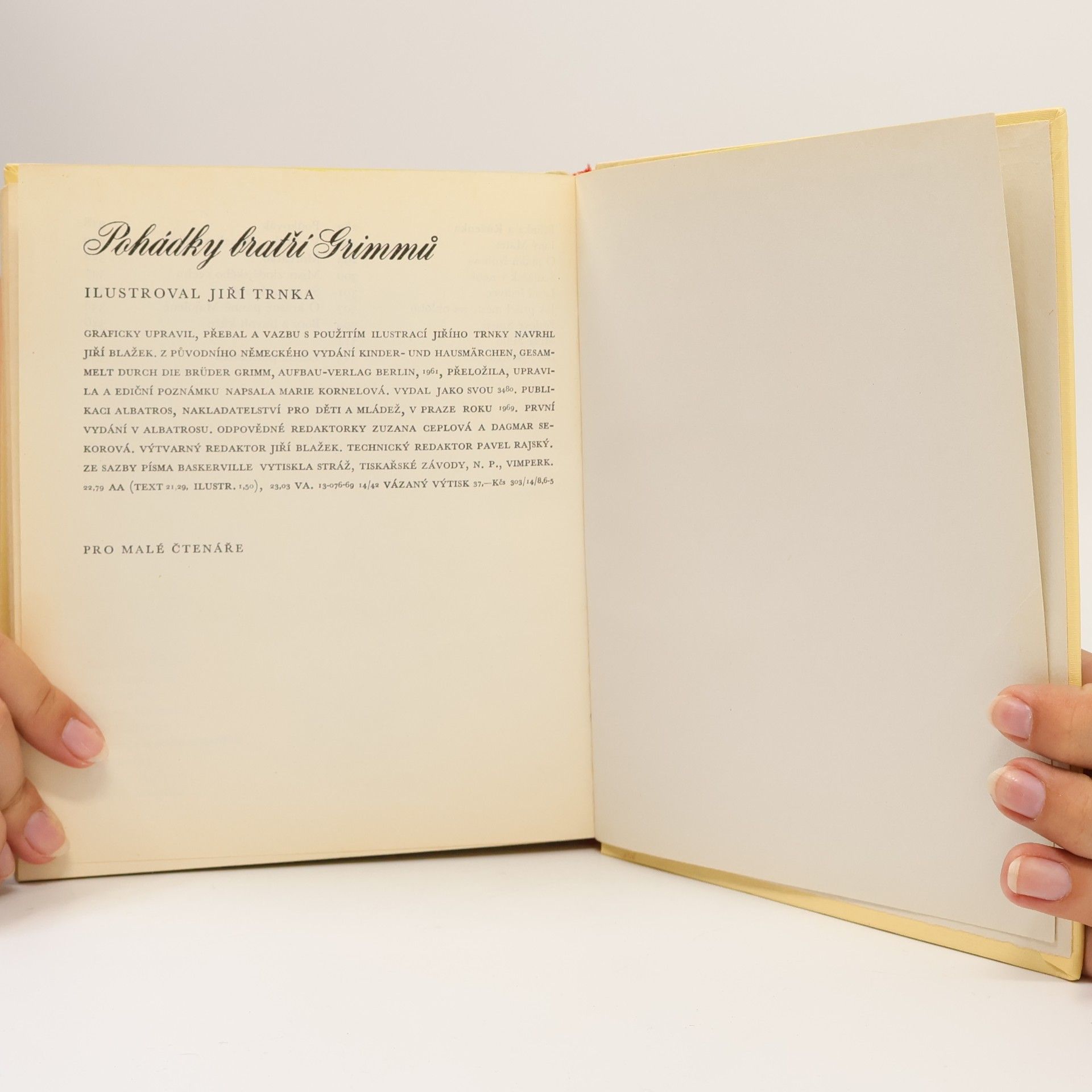 Jacob Grimm Pohádky bratří Grimmů