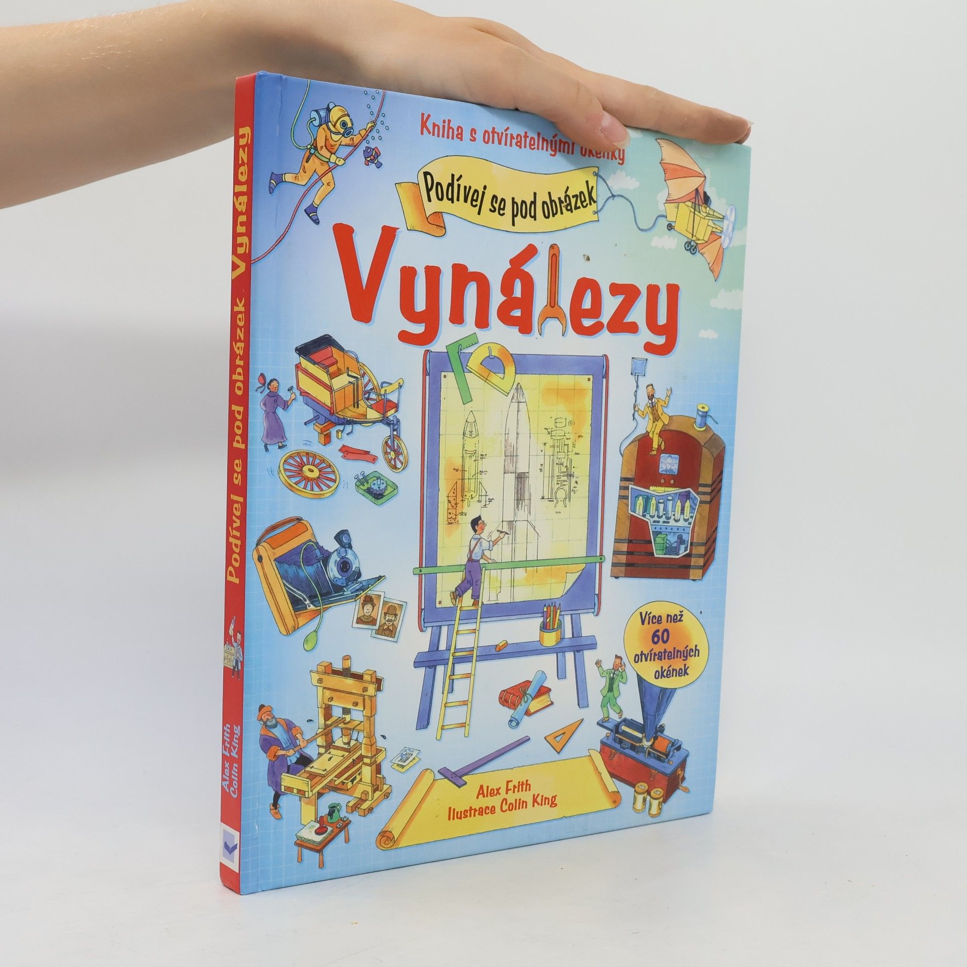 Alex Frith Vynálezy: Kniha s otvíratelnými okénky