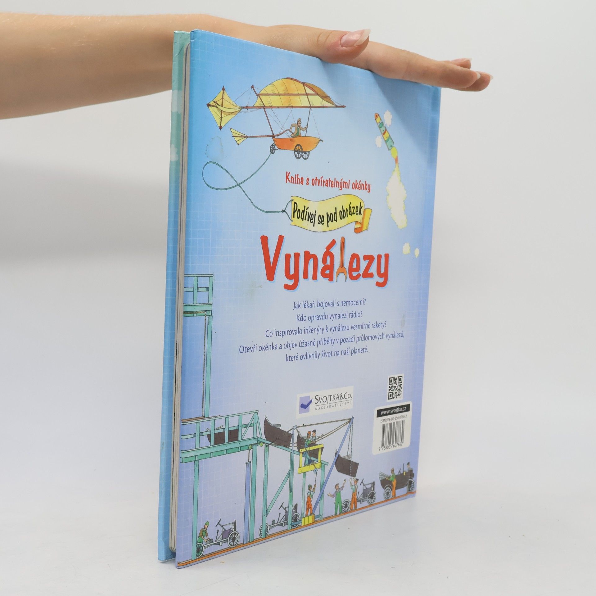 Alex Frith Vynálezy: Kniha s otvíratelnými okénky