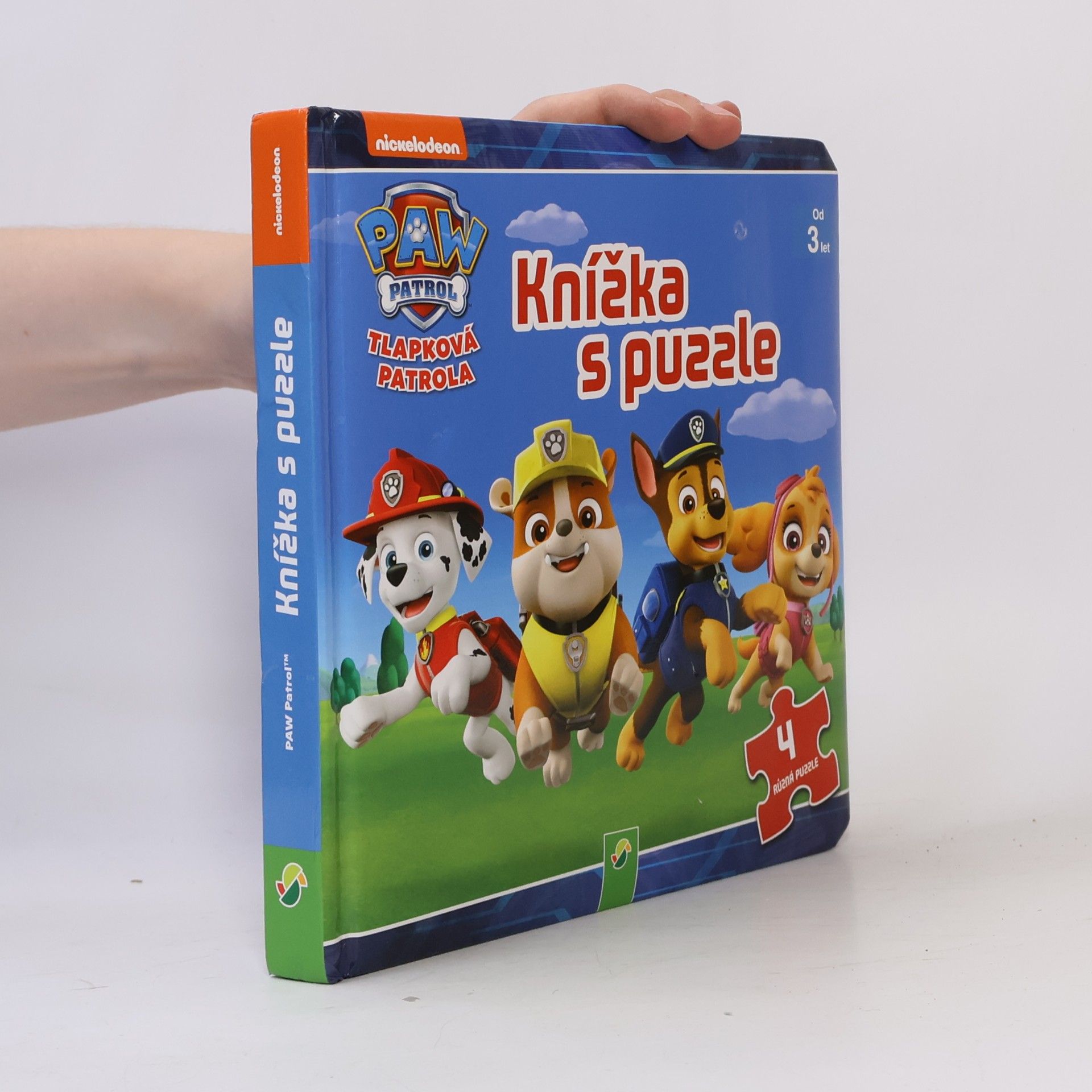 Autorenkollektiv Tlapková kontrola. Knížka s puzzle