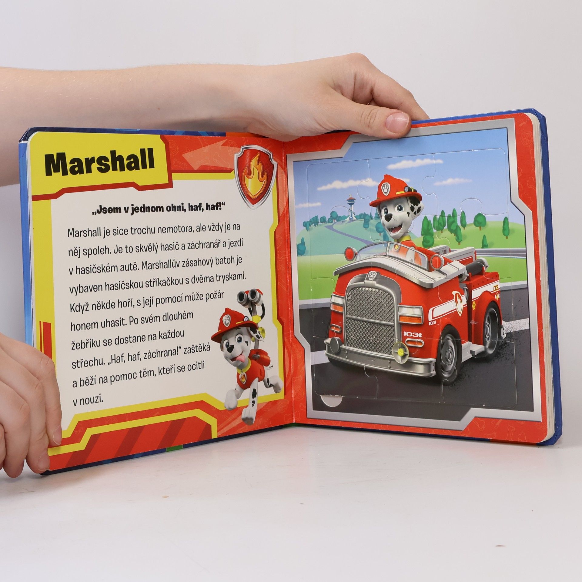 Auteurscollectief Tlapková kontrola. Knížka s puzzle