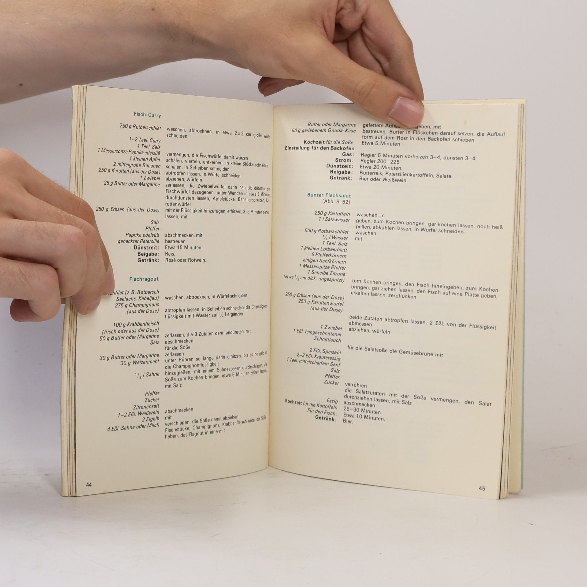 Various authors Fische und Schalentiere