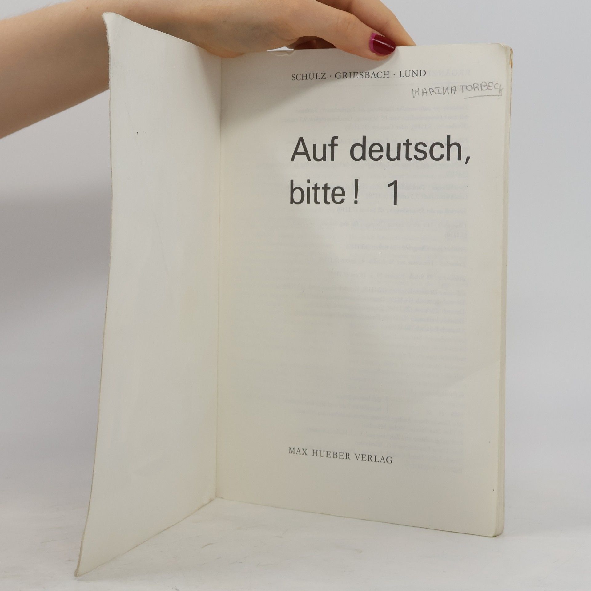 Dora Schulz Auf Deutsch, bitte!