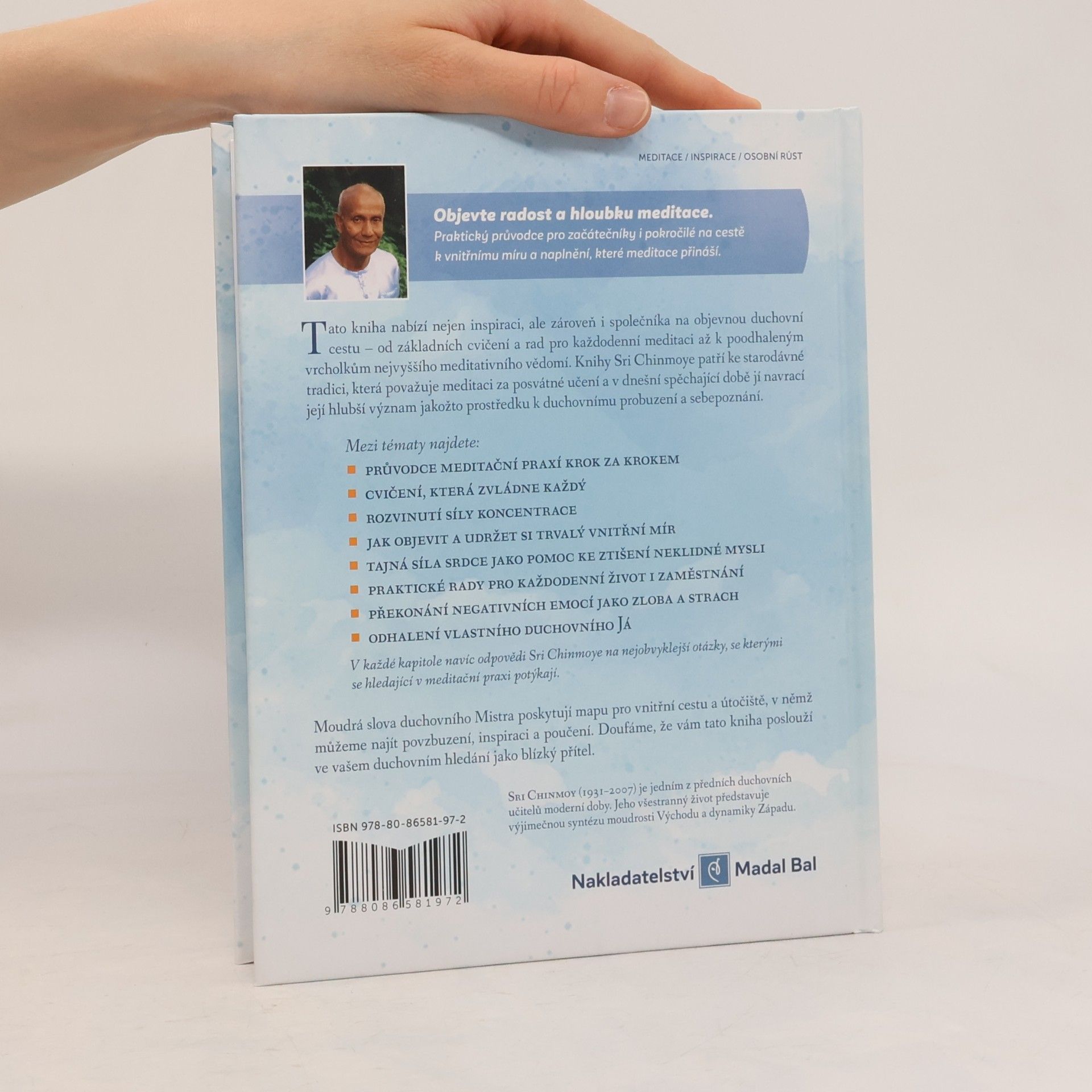 Sri Chinmoy Meditace : dokonalost člověka v Božím uspokojení