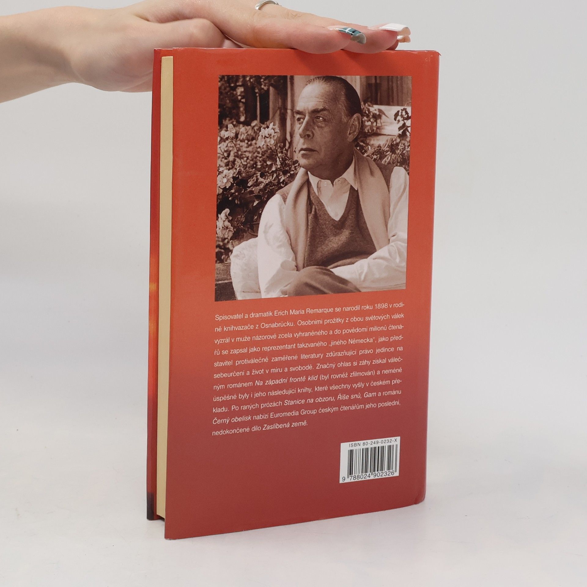 Erich Maria Remarque Zaslíbená země