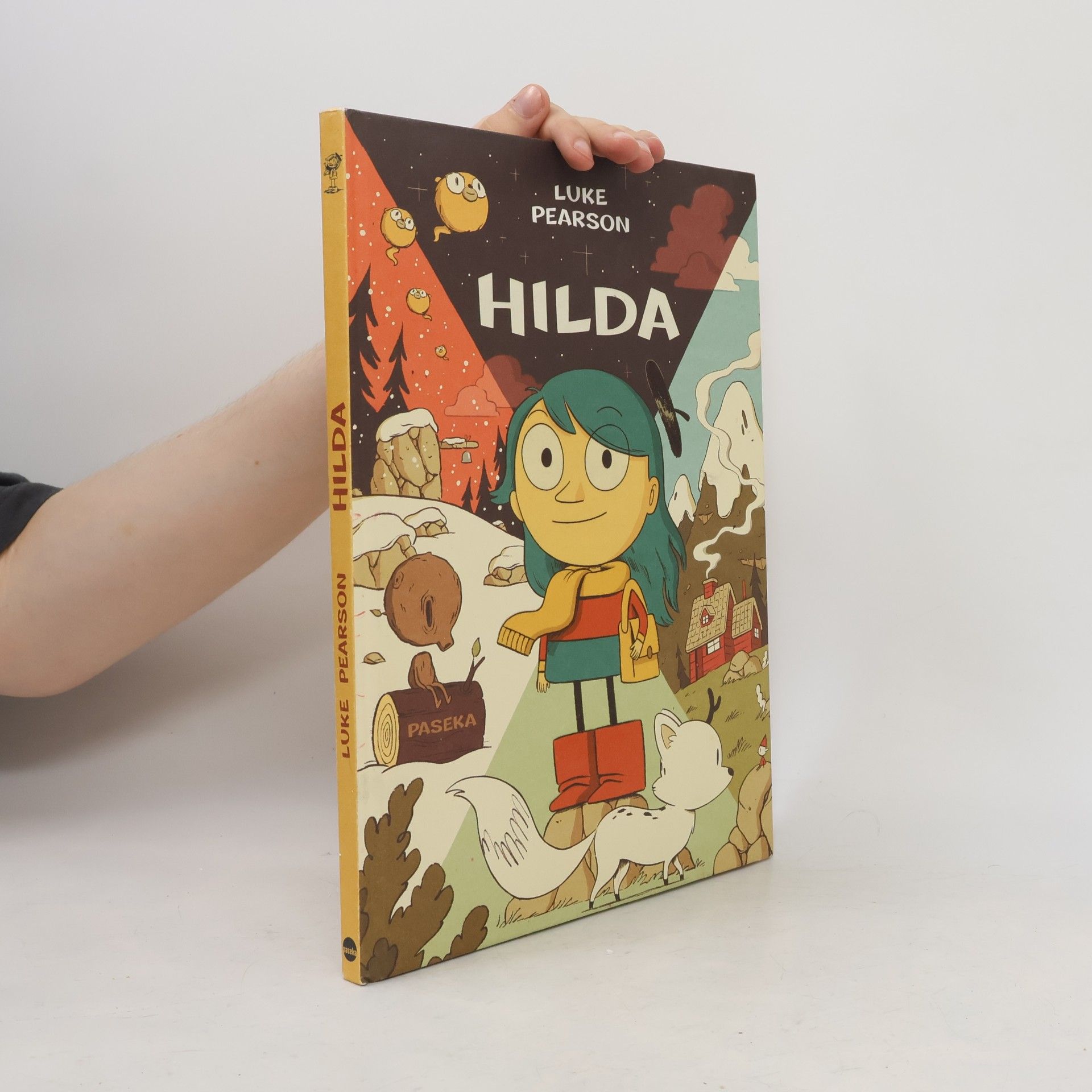 Luke Pearson Hilda a troll ; Hilda a půlnoční obr