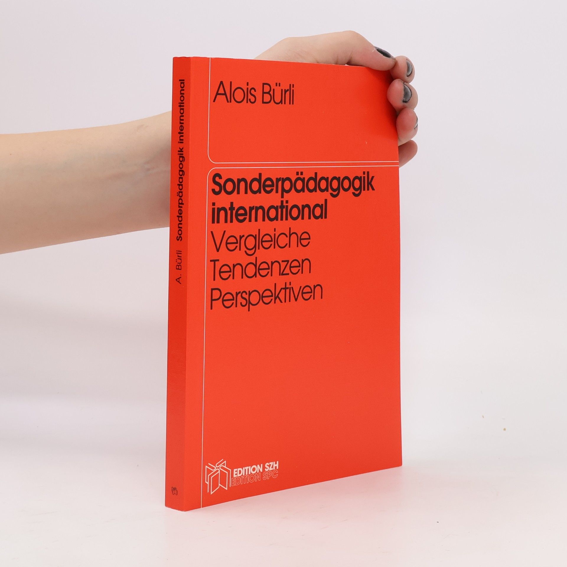 Alois Bürli Sonderpädagogik international
