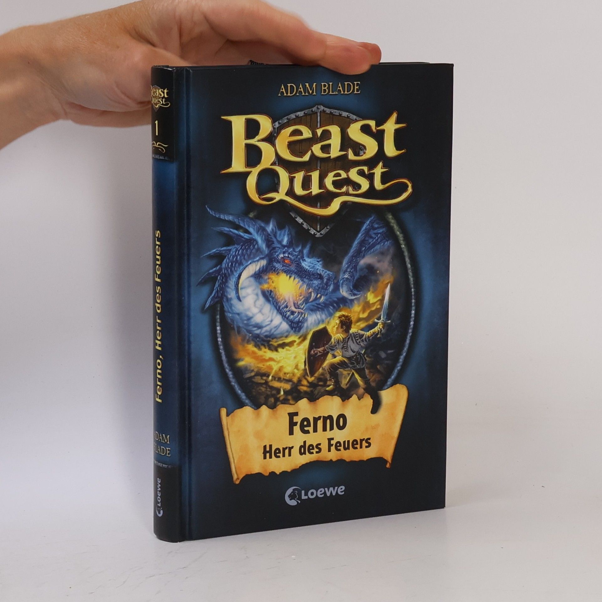 Adam Blade Beast Quest 01. Ferno, Herr des Feuers