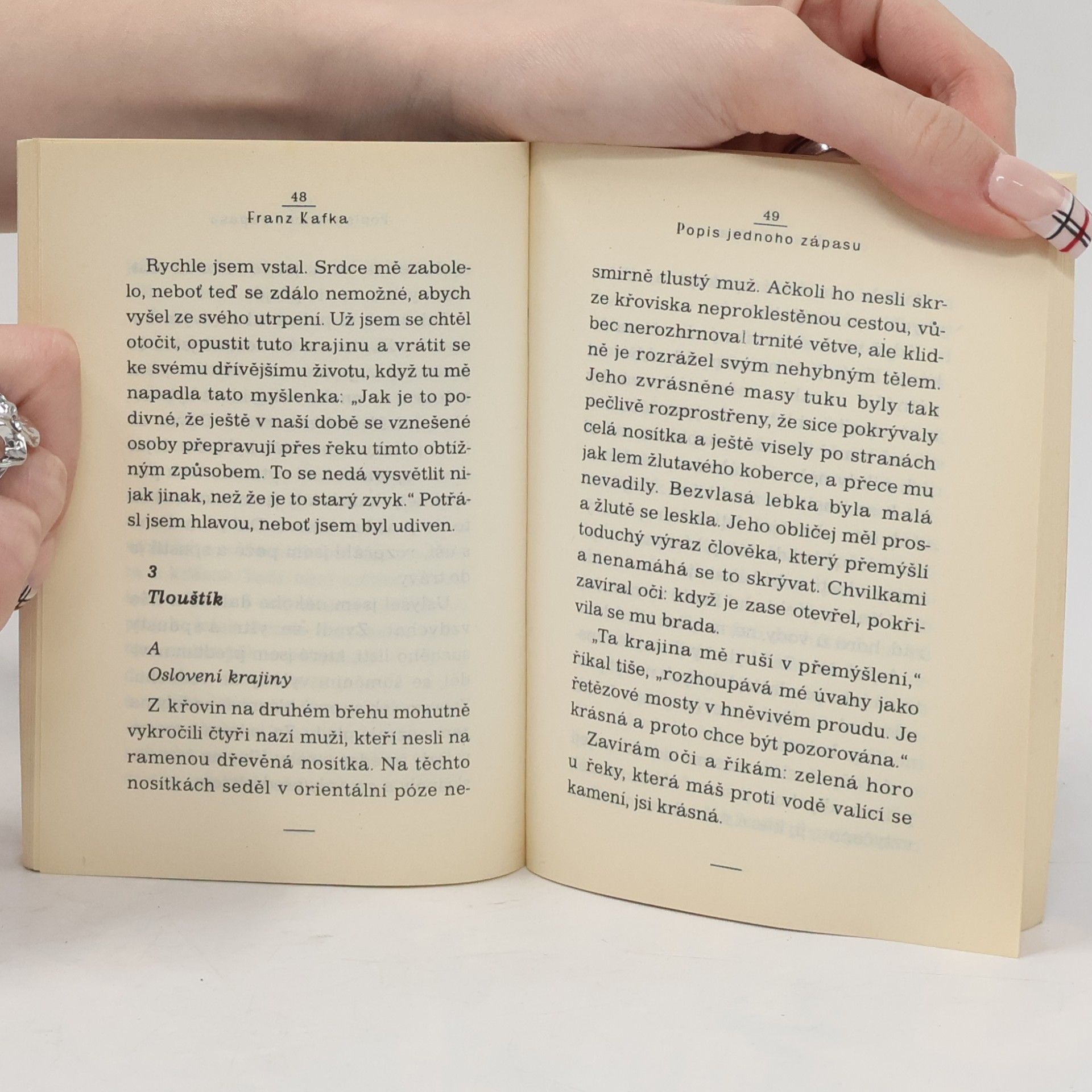 Franz Kafka Popis jednoho zápasu