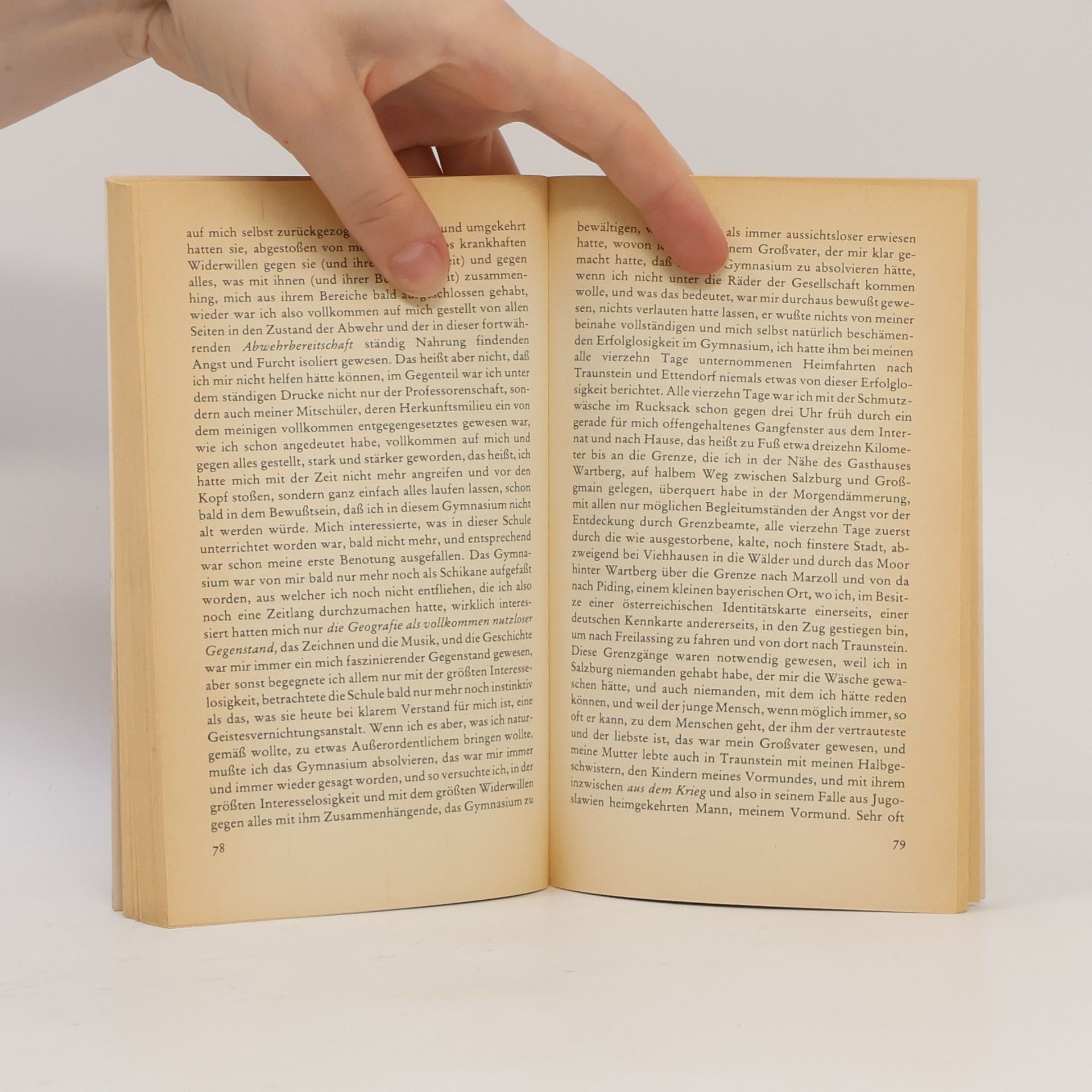 Thomas Bernhard Die Ursache