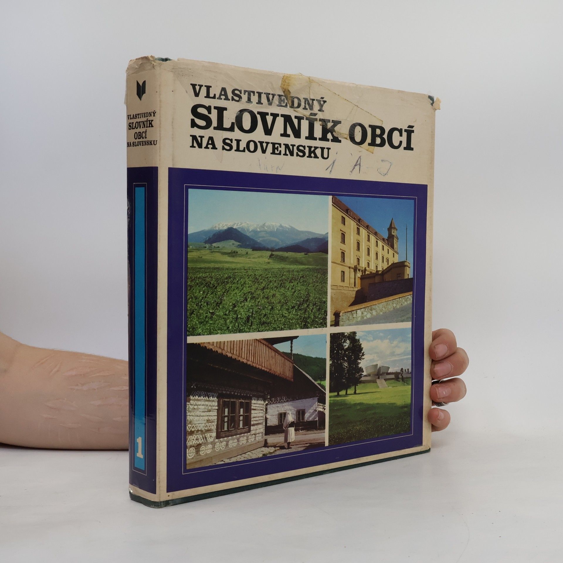 Autorenkollektiv Vlastivedný slovník obcí na Slovensku I.