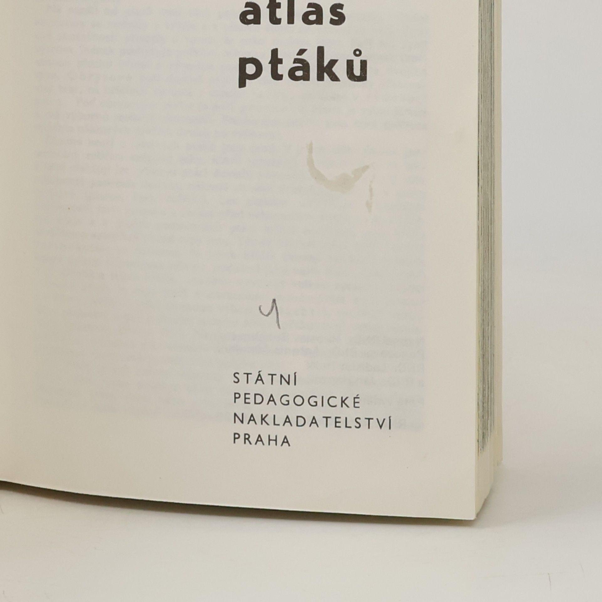 Otakar Procházka Kapesní atlas ptáků