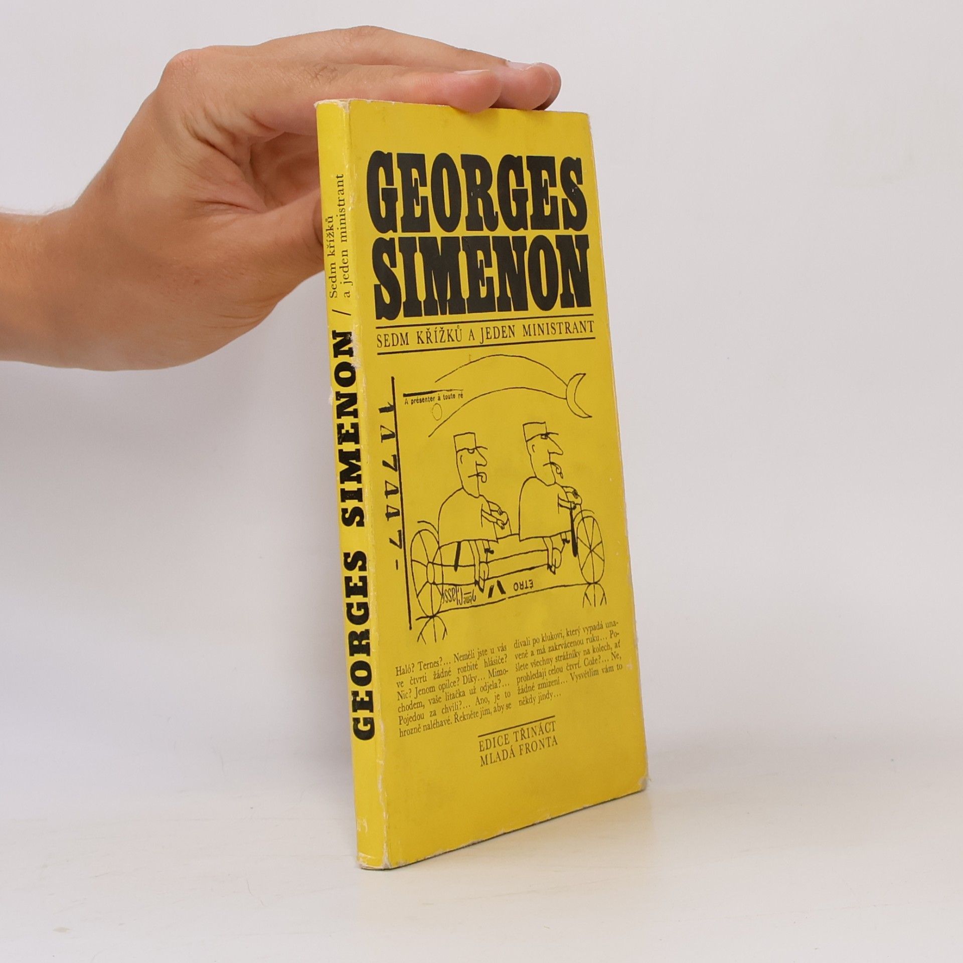 Georges Simenon Sedm křížků a jeden ministrant