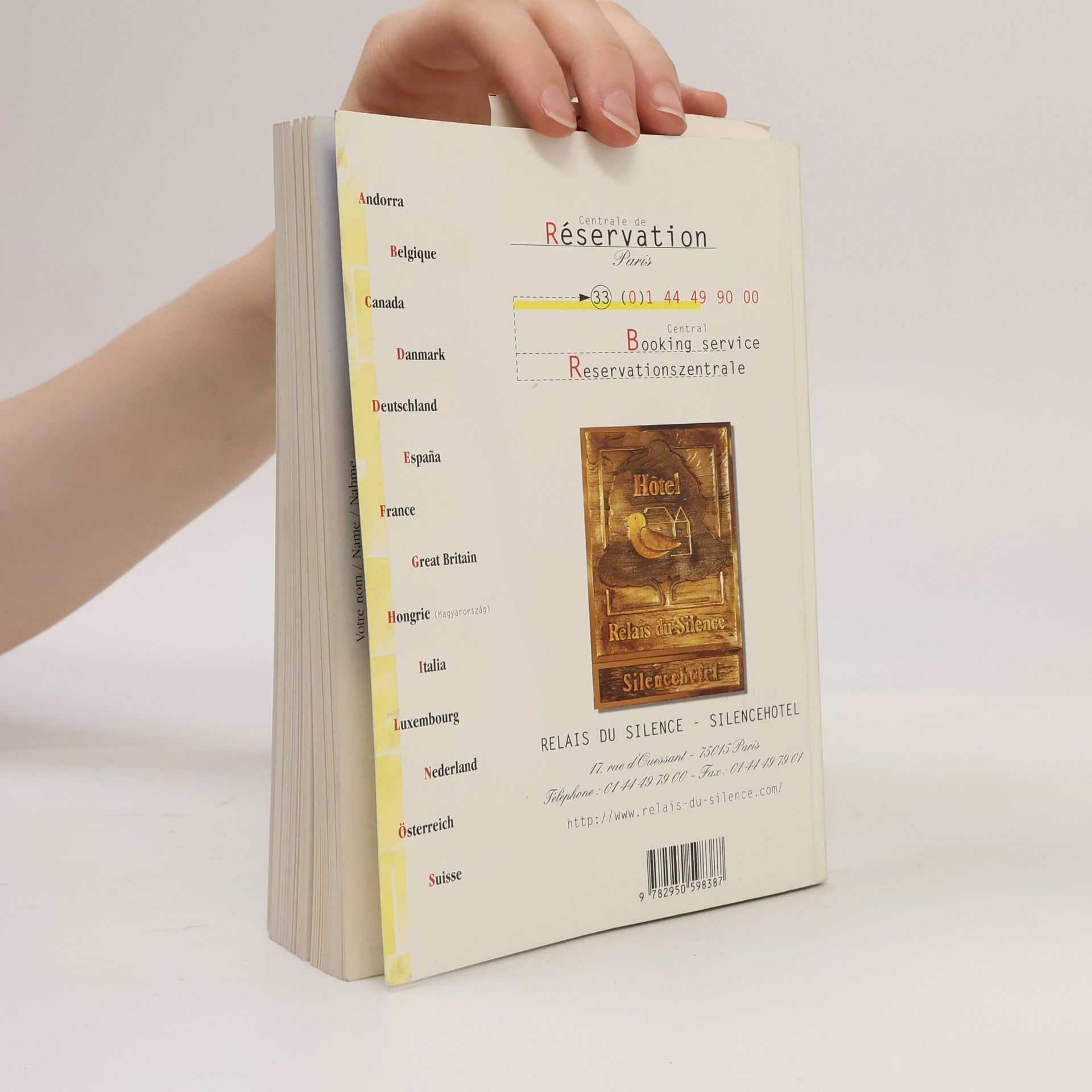 Collectif d'auteurs Relais du Silence. Silence Hotel 1998/99
