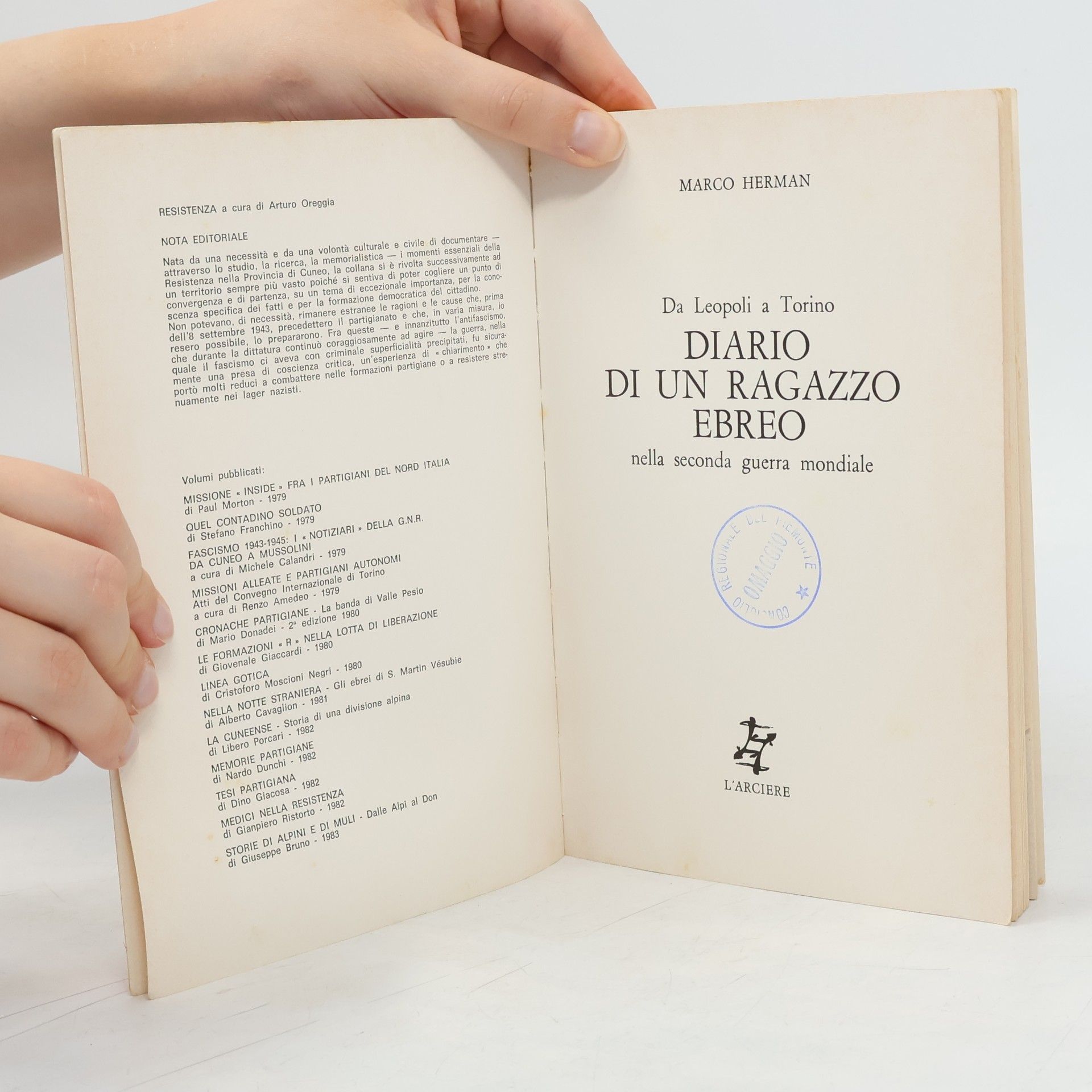 Marco Herman Diario di un ragazzo ebreo