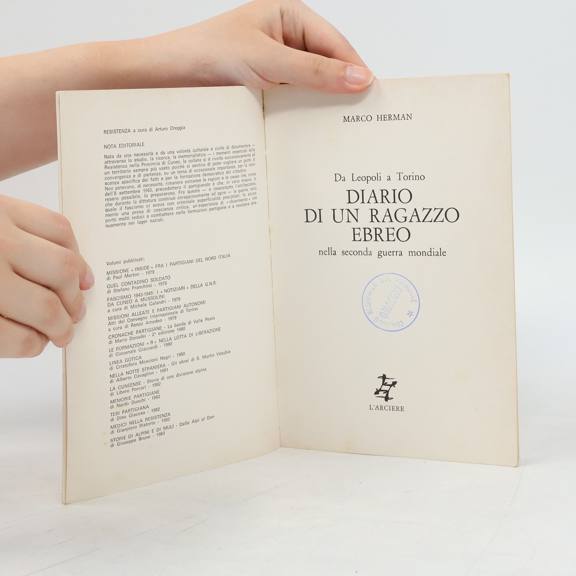 Marco Herman Diario di un ragazzo ebreo