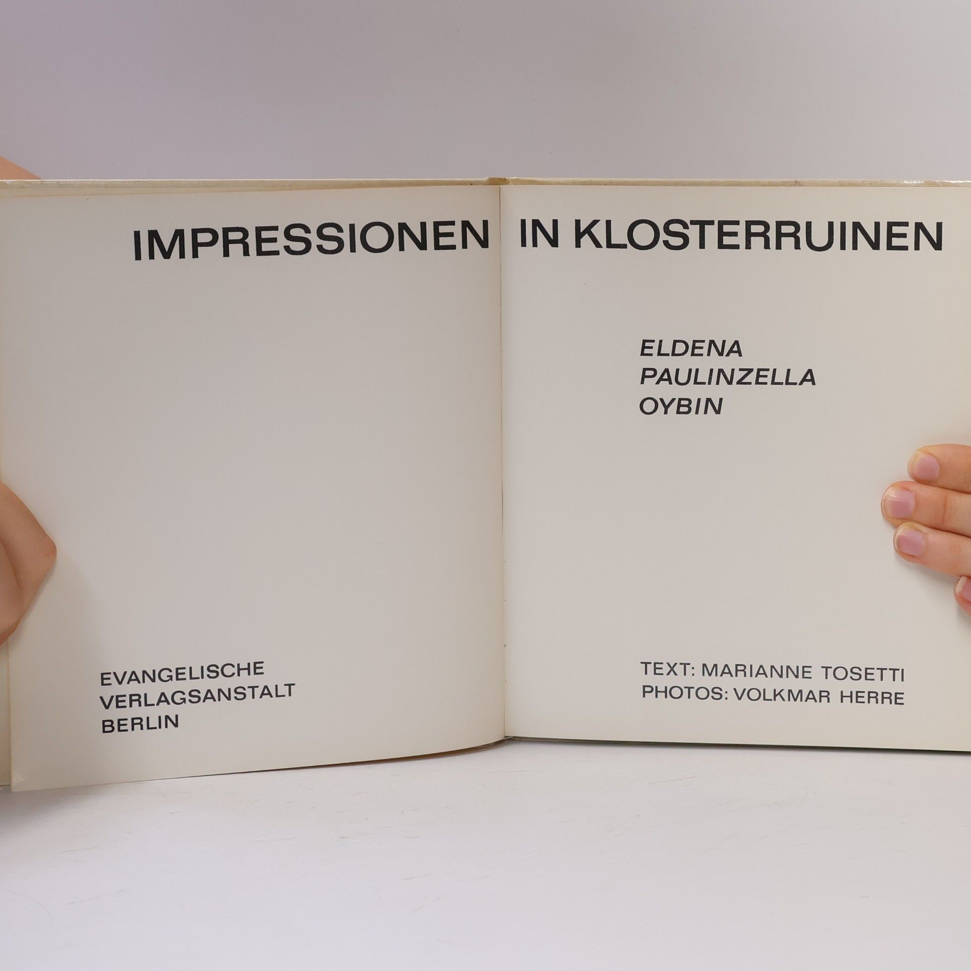 Volkmar Herre Impressionen in Klosterruinen