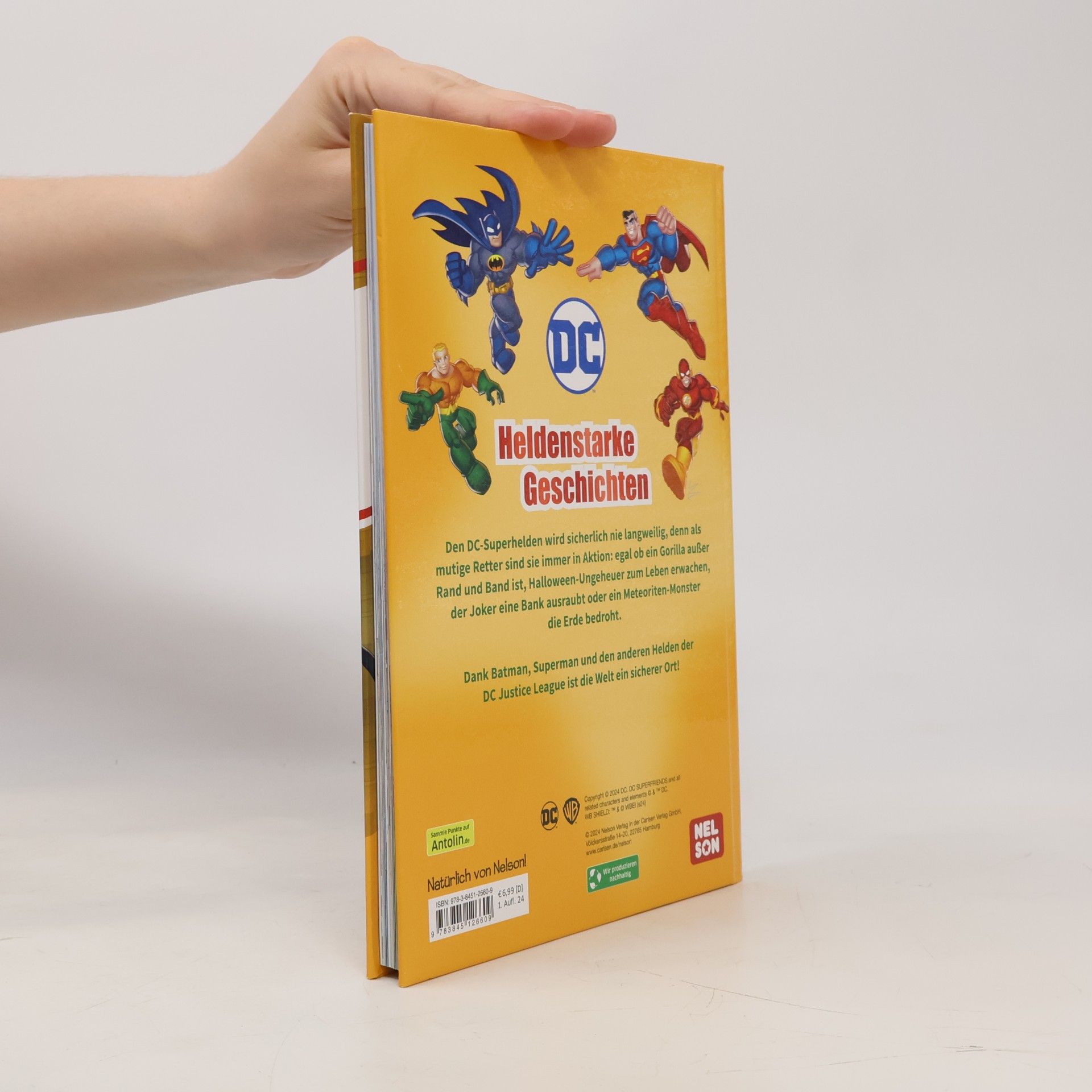 Autores varios DC Superhelden: Heldenstarke Geschichten