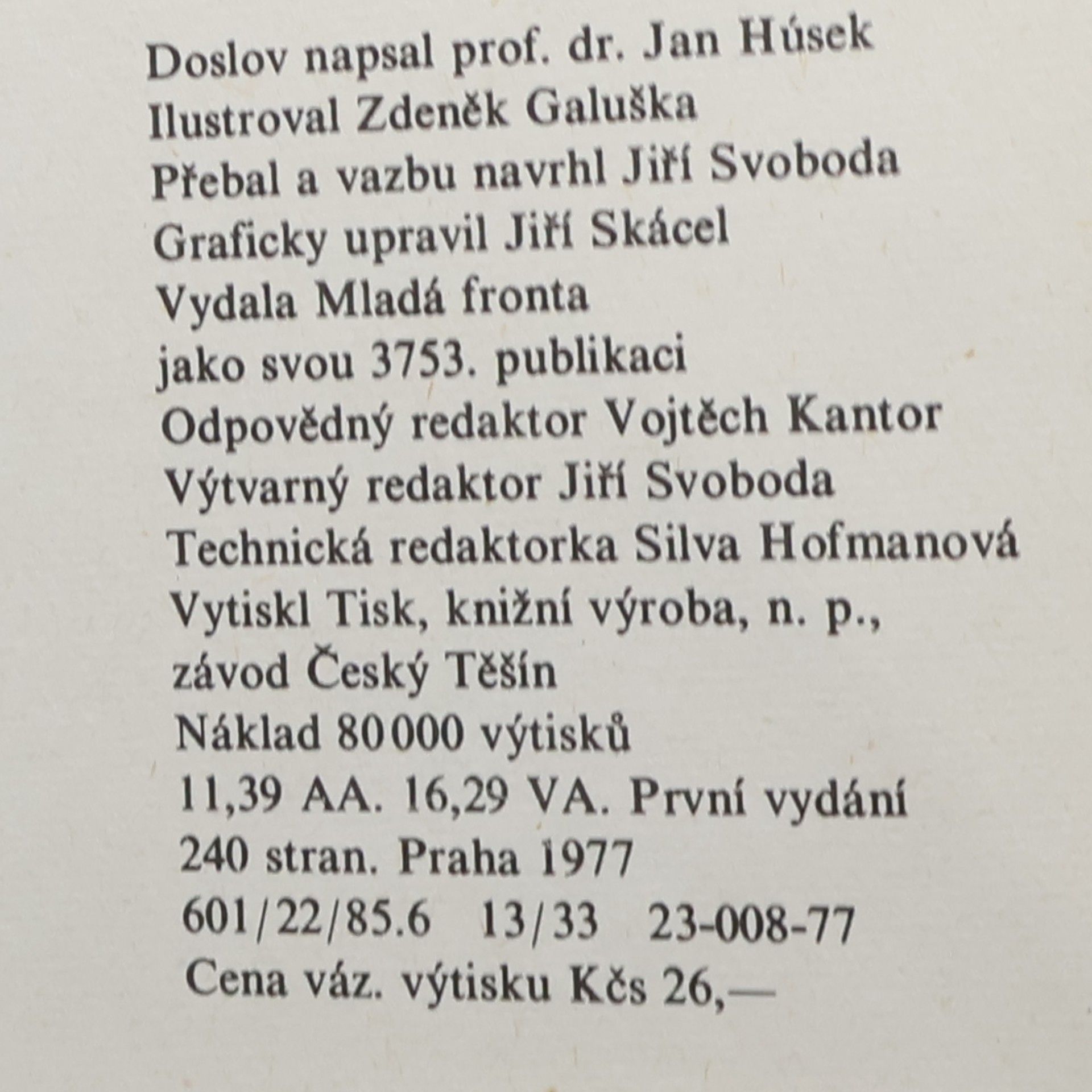 Zdeněk Galuška Stařeček Pagáč vyprávjajú