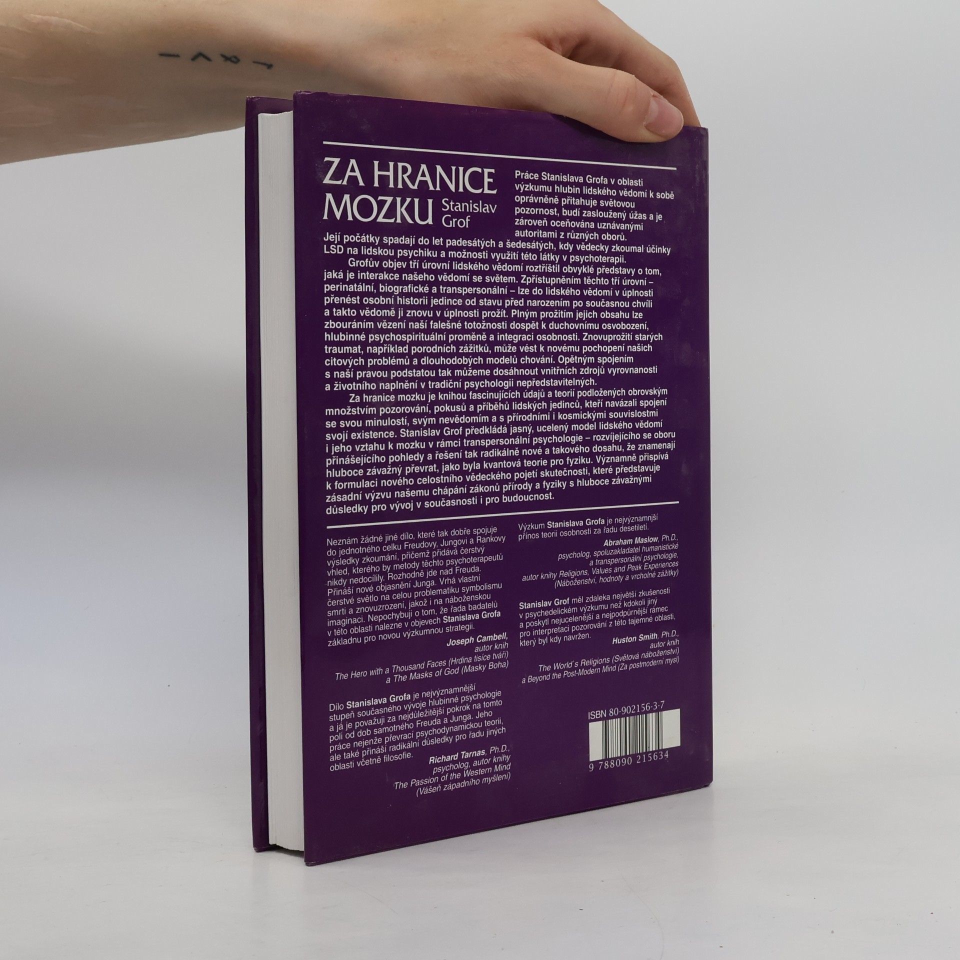 Stanislav Grof Za hranice mozku. Narození, smrt, transcendence