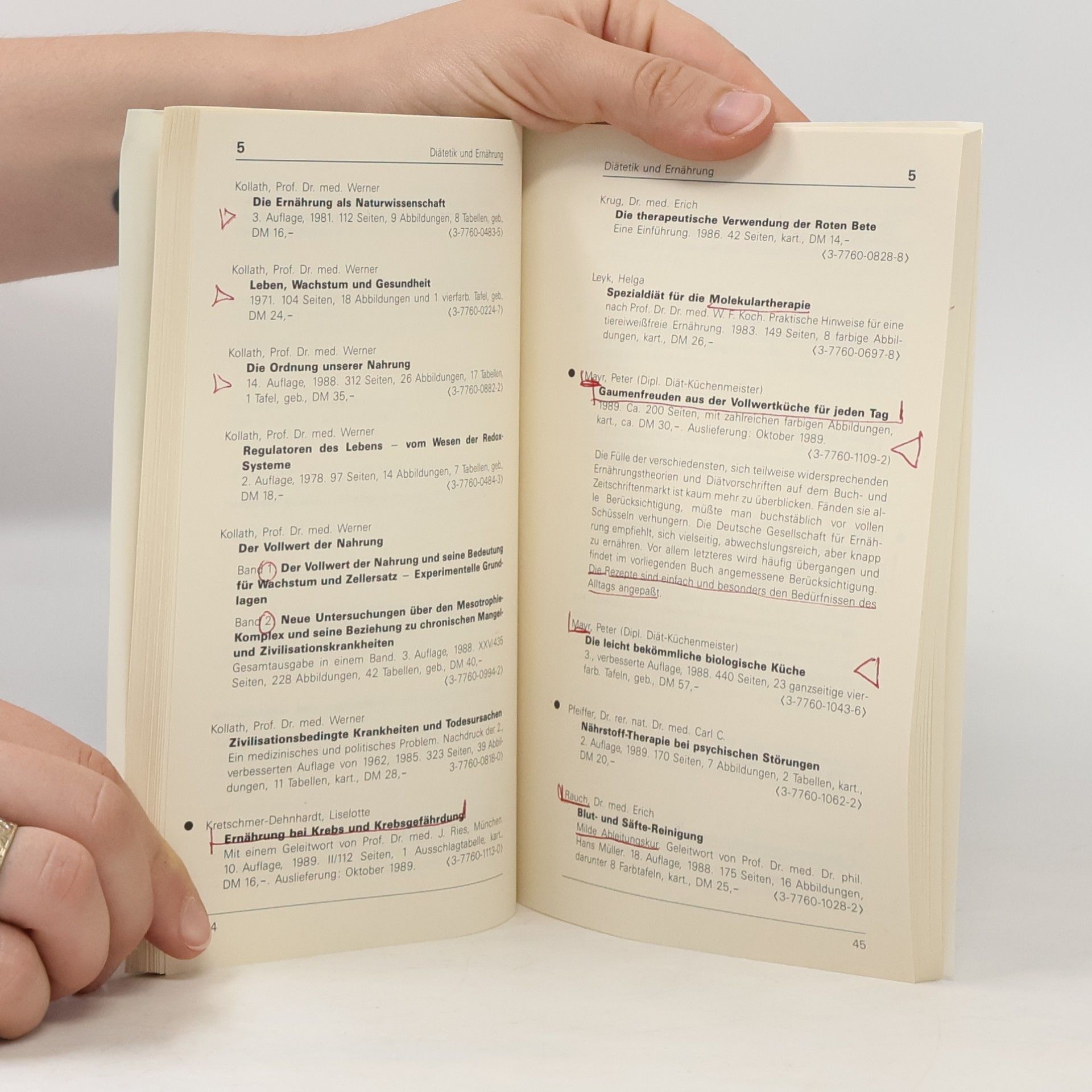 Various authors Haug Velagsverzeichnis 1990