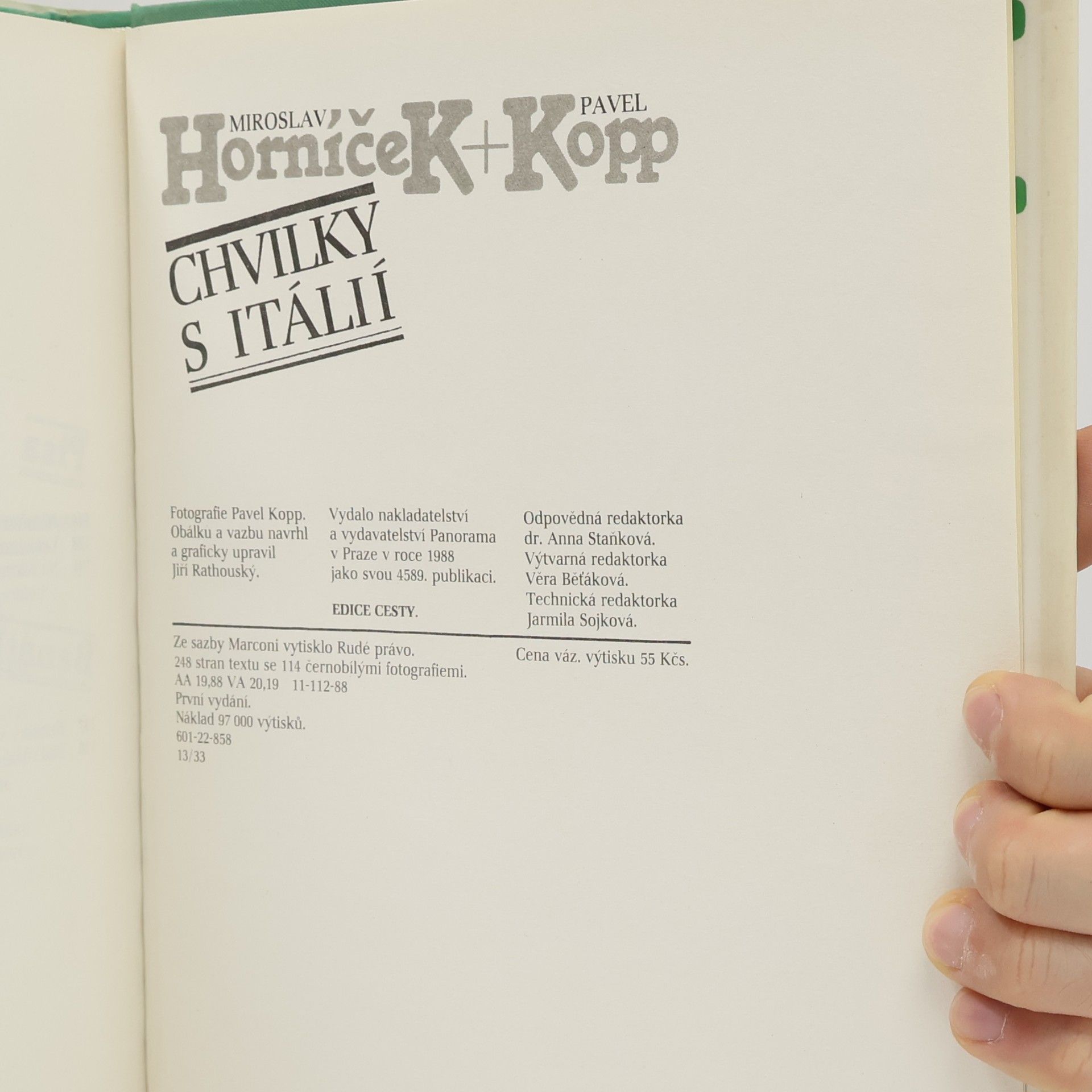 Miroslav Horníček Chvilky s Itálií