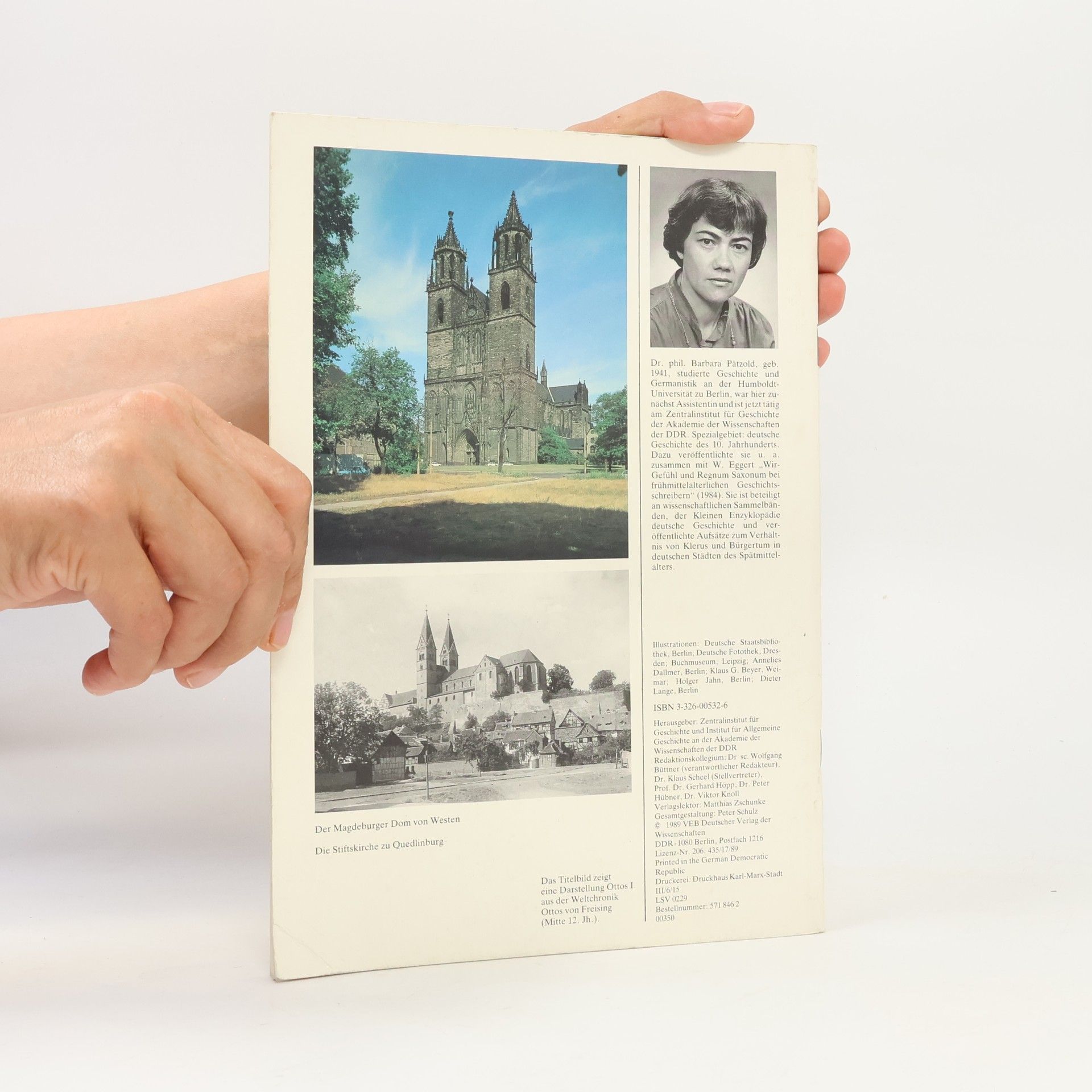 Barbara Pätzold Illustrierte historische Hefte 52. Otto der Große