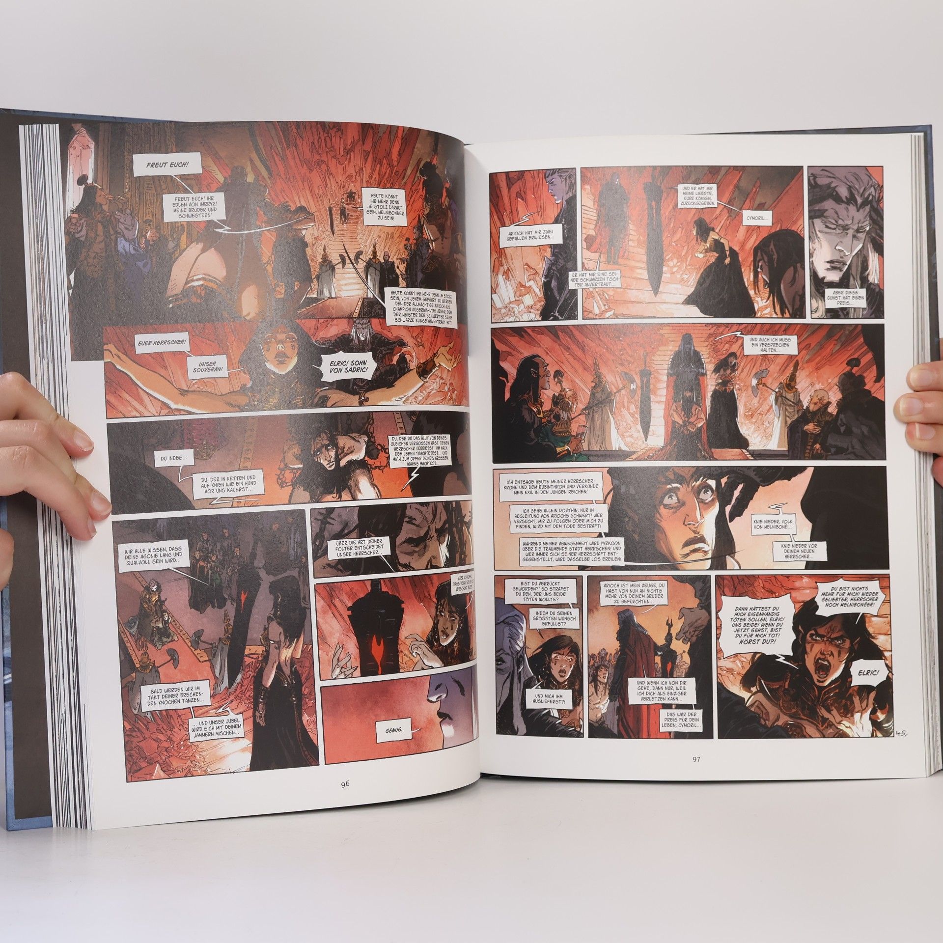 Julien Blondel Elric Gesamtausgabe (Bd. 1-4)