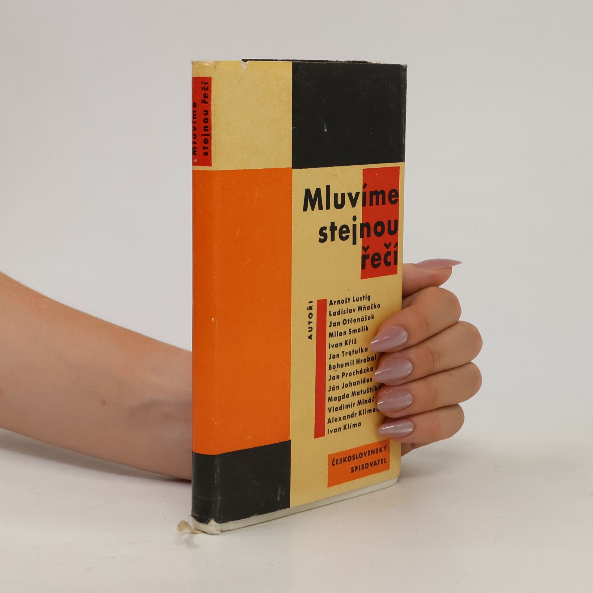 Milan Smolík Mluvíme stejnou řečí. Výbor z českých a slovenských povídek 1960-1961