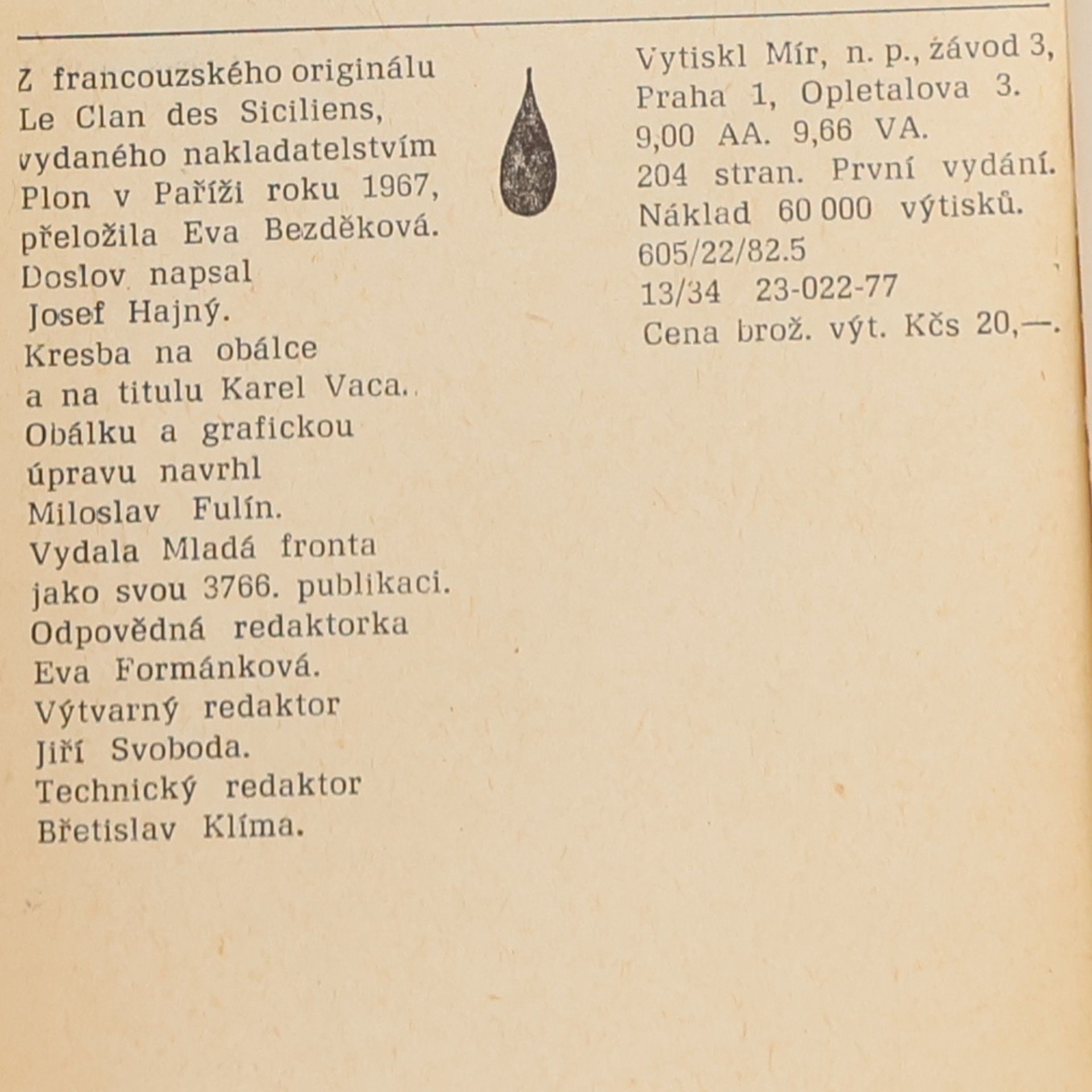 Auguste Le Breton Sicilský klan
