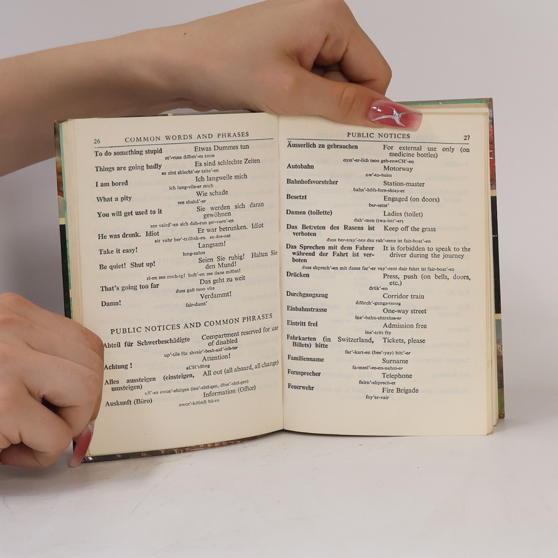 Auteurscollectief Collins German Phrase Book