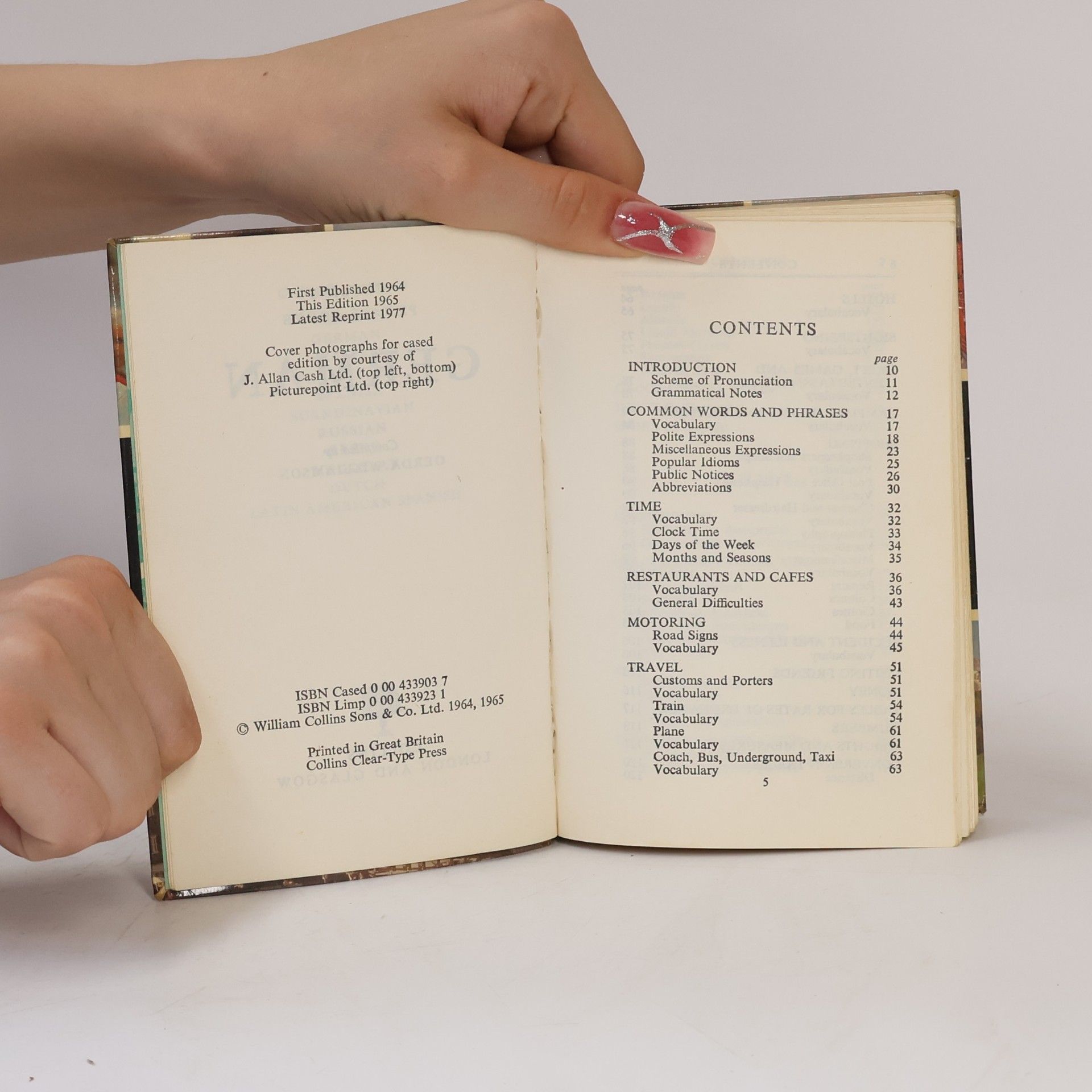 Auteurscollectief Collins German Phrase Book