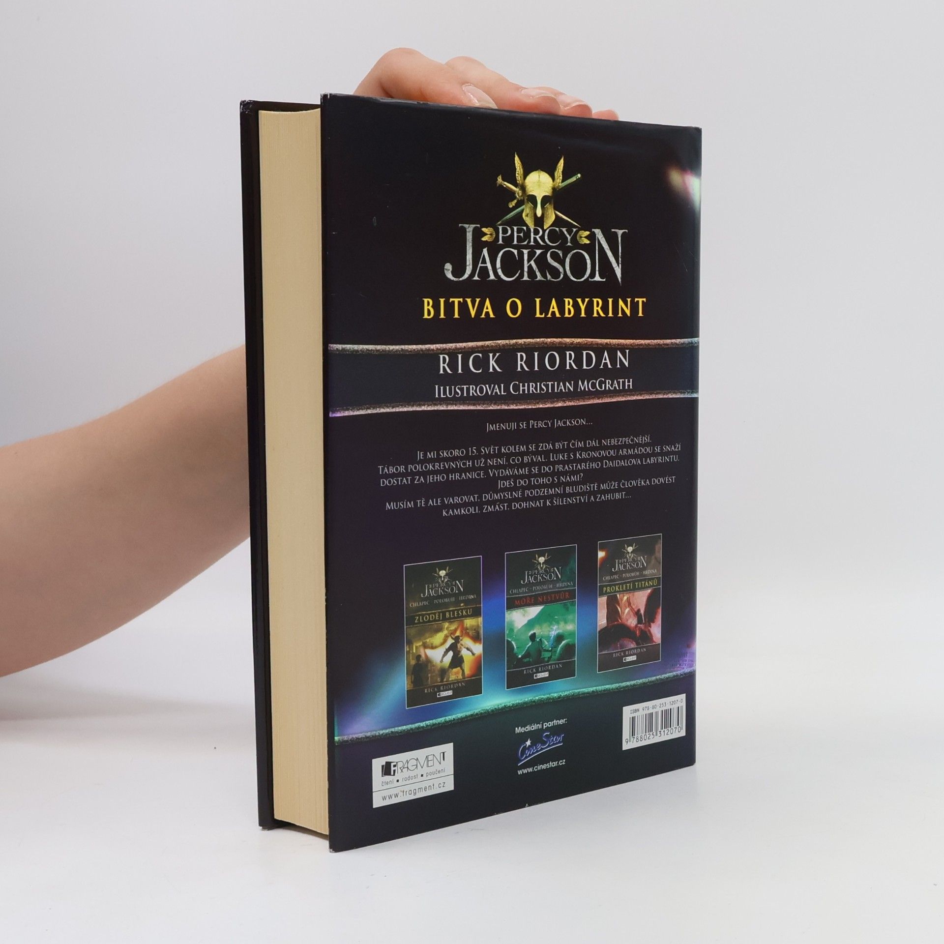 Rick Riordan Percy Jackson. Bitva o labyrint