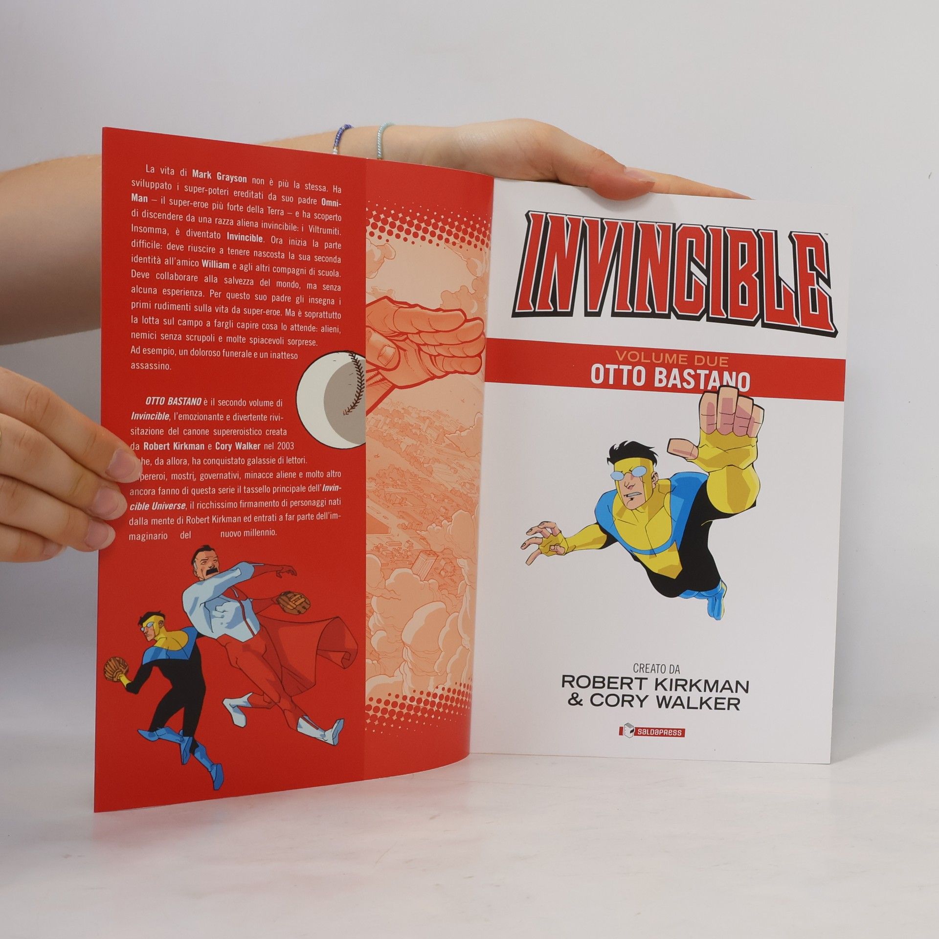 Robert Kikman Invincible Volume Due Otto Bastano