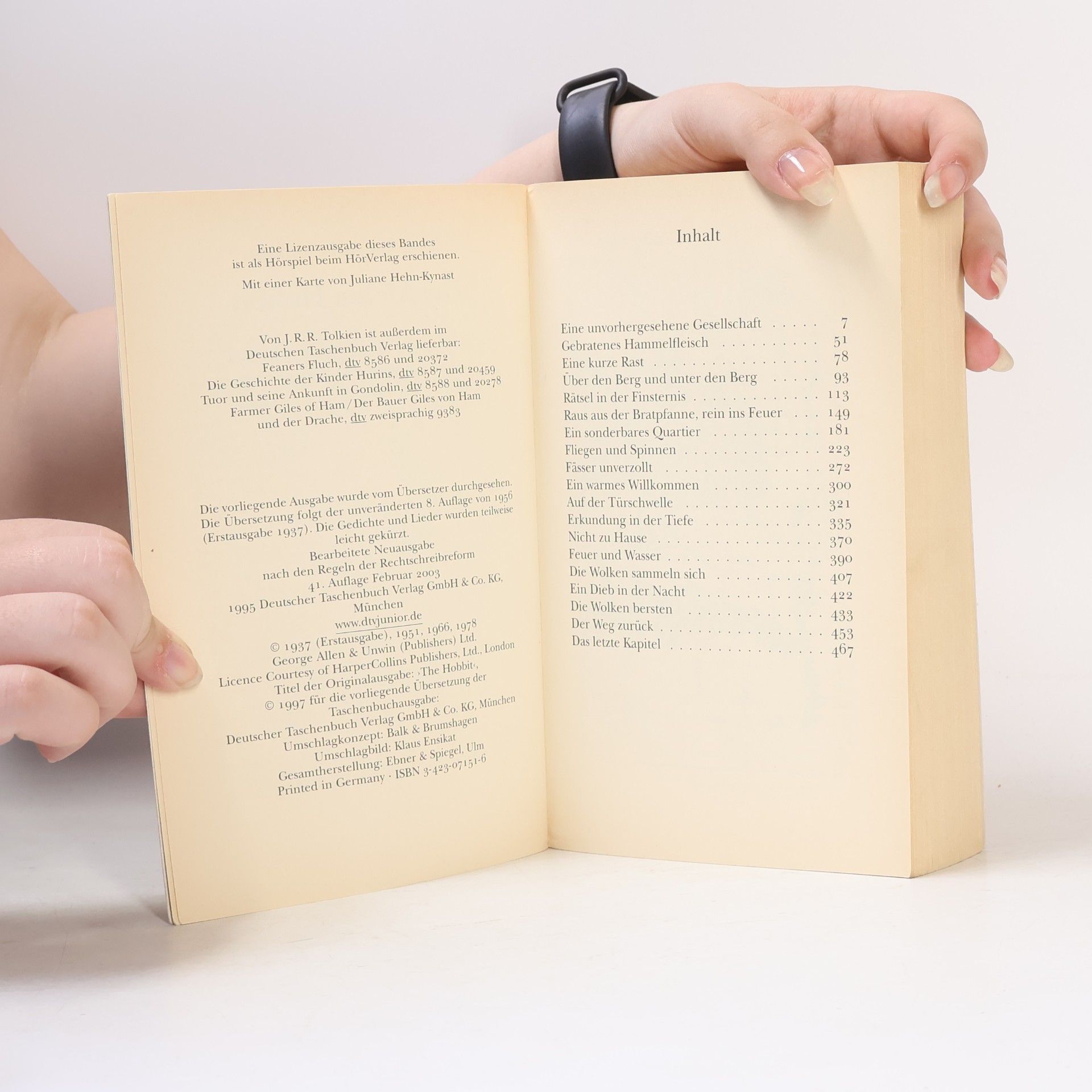 John Ronald Reuel Tolkien Der kleine Hobbit