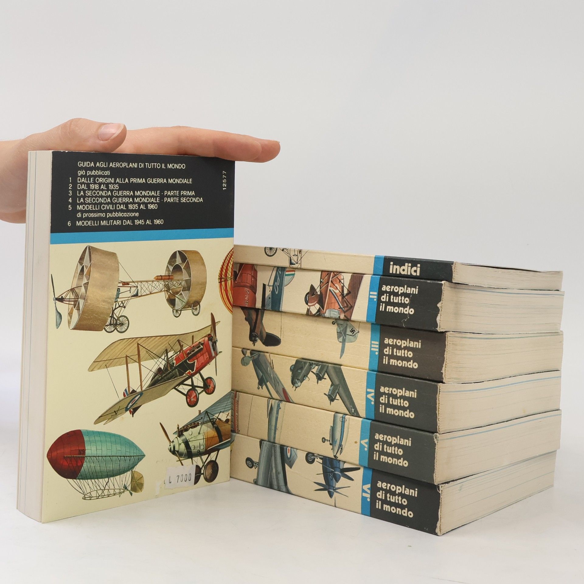 Autorenkollektiv Guida pratica agli aeroplani di tutto il mondo I-VI.