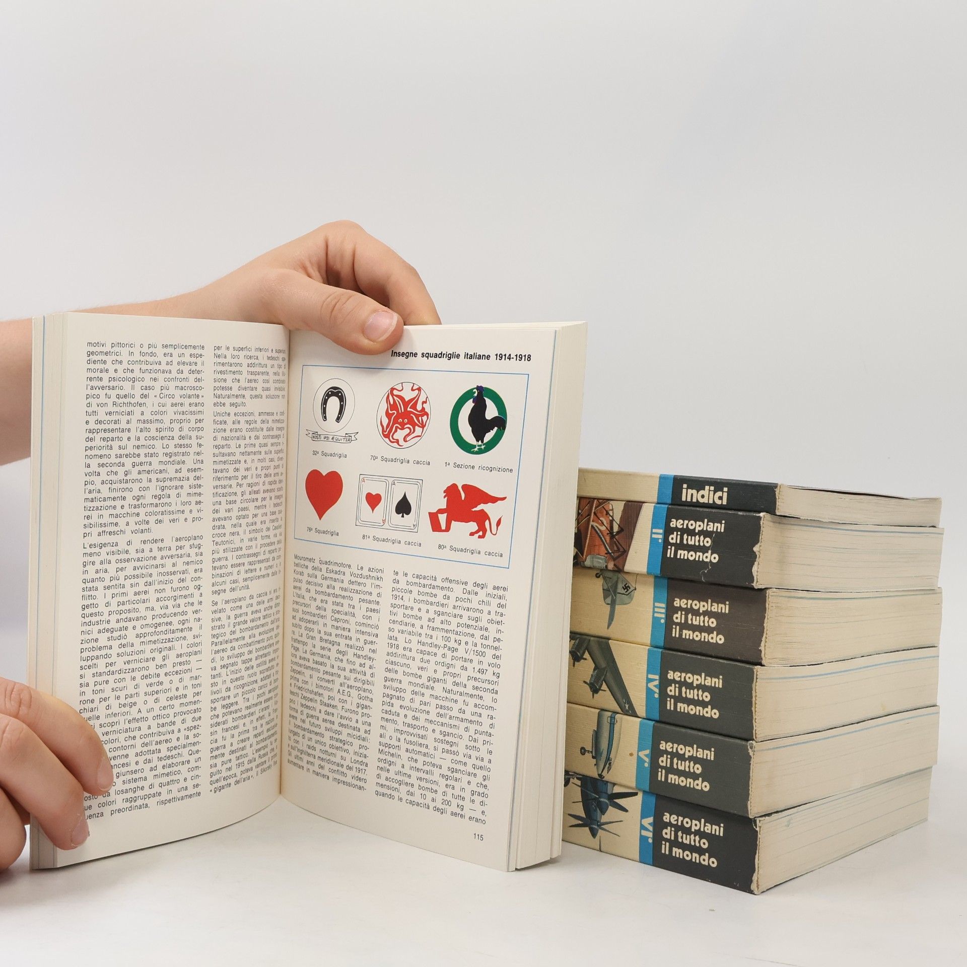 Autorenkollektiv Guida pratica agli aeroplani di tutto il mondo I-VI.