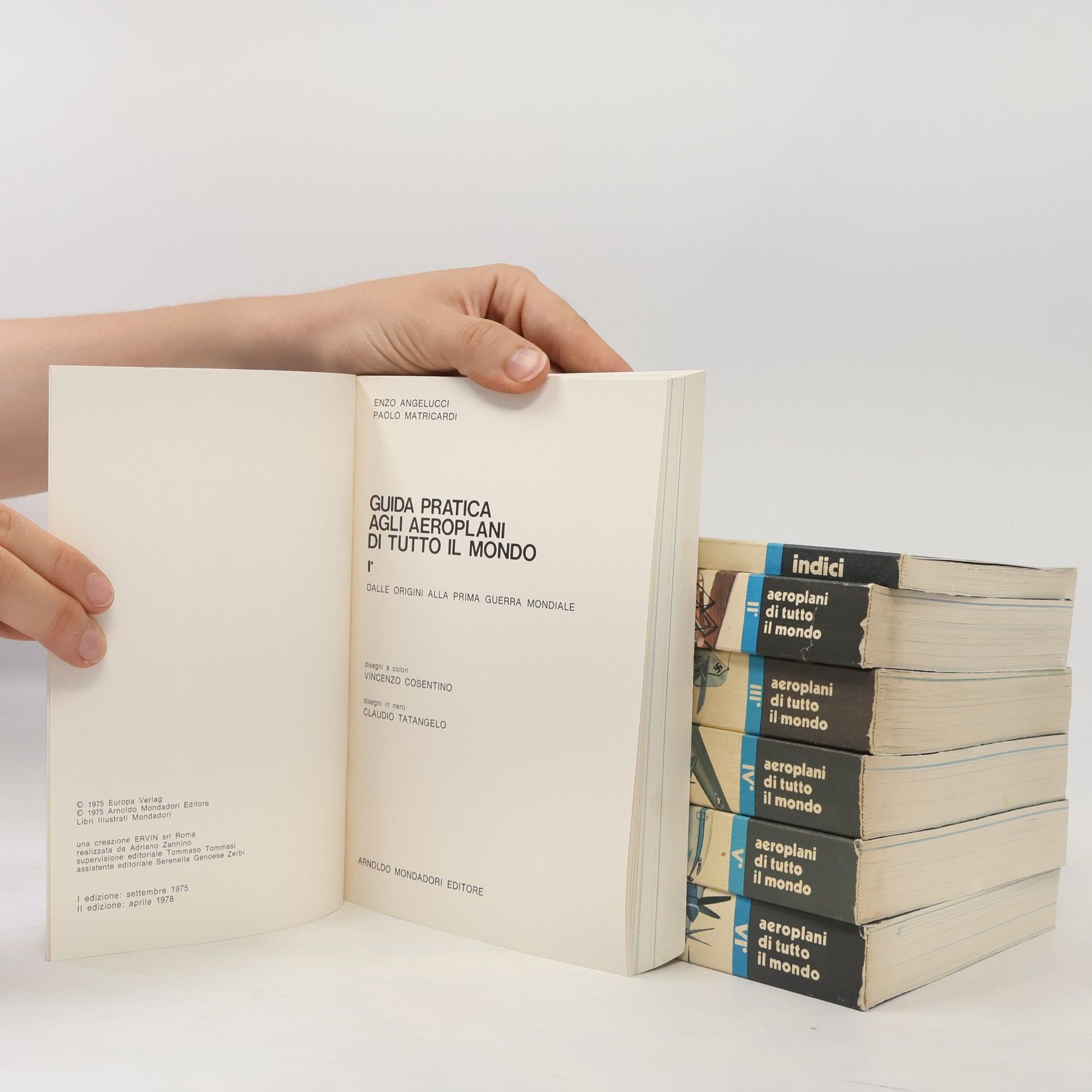 Autorenkollektiv Guida pratica agli aeroplani di tutto il mondo I-VI.