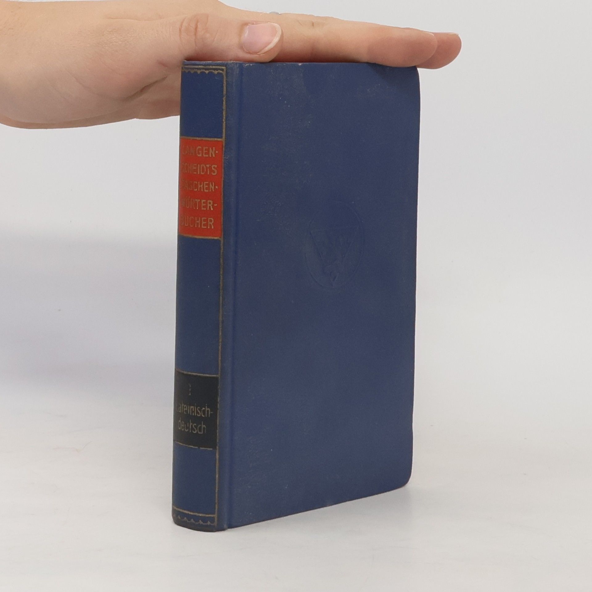 Hermann Menge Taschenwörterbuch I. Lateinisch-Deutsch