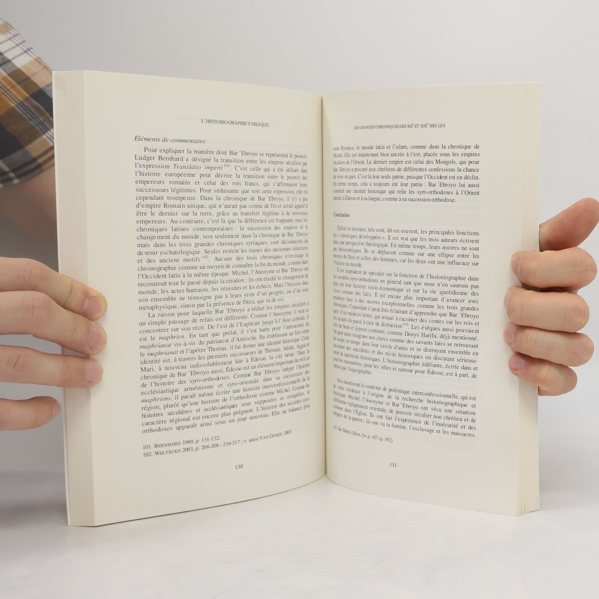 Autorenkollektiv Études syriaques 6. L´historiographie syrisque