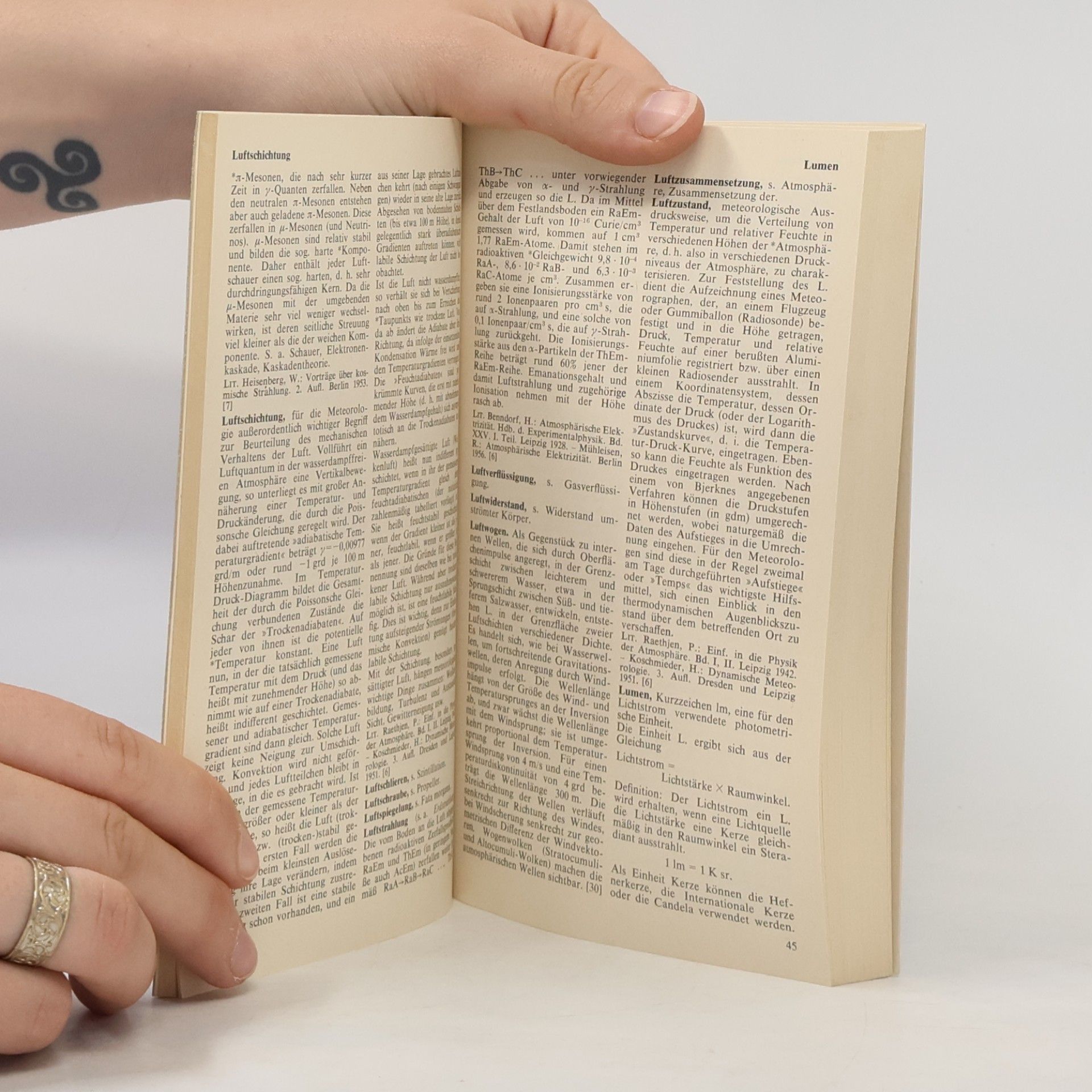 Autores varios dtv-Lexikon der Physik 6. Lie-Oz