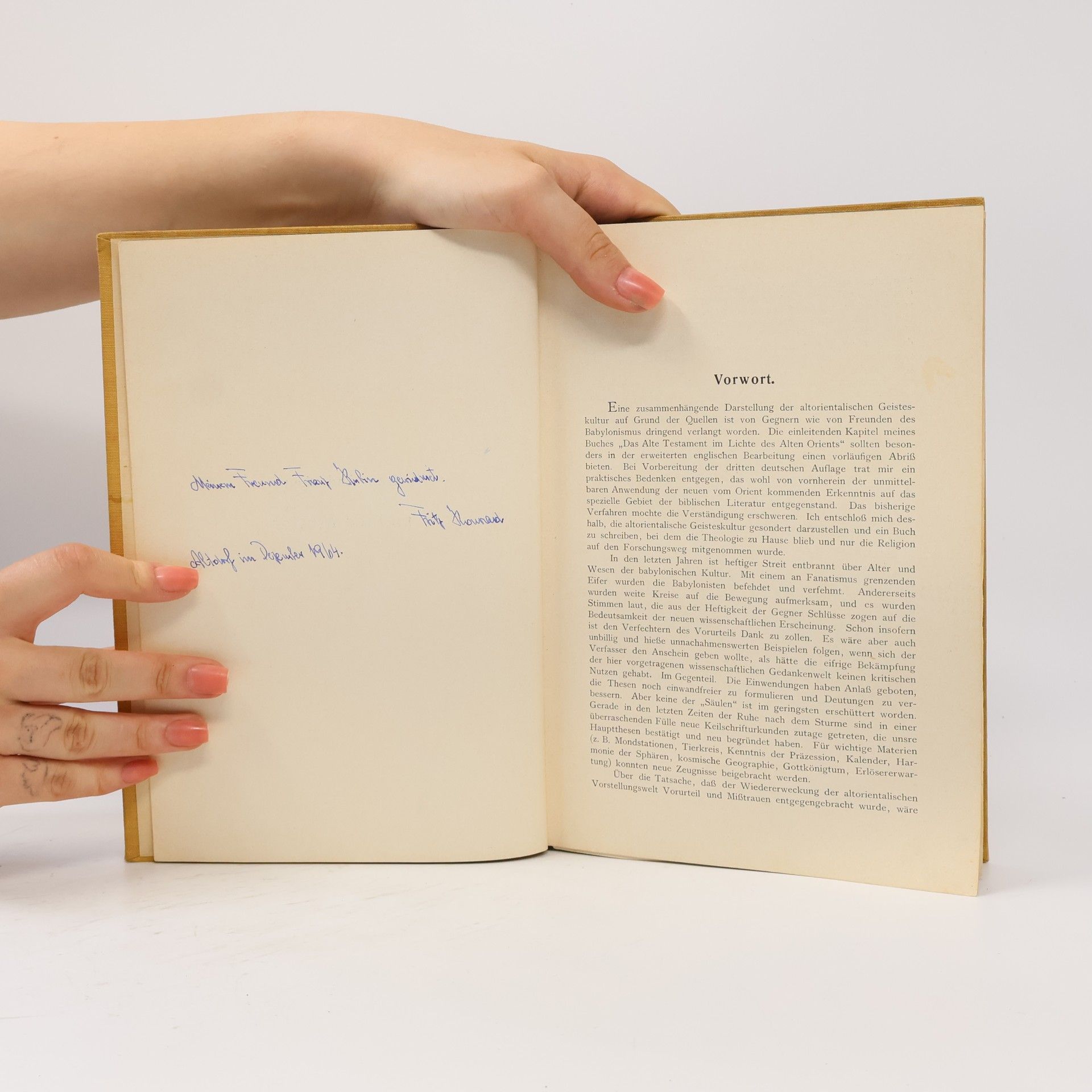 Alfred Jeremias Handbuch der altorientalischen Geisteskultur