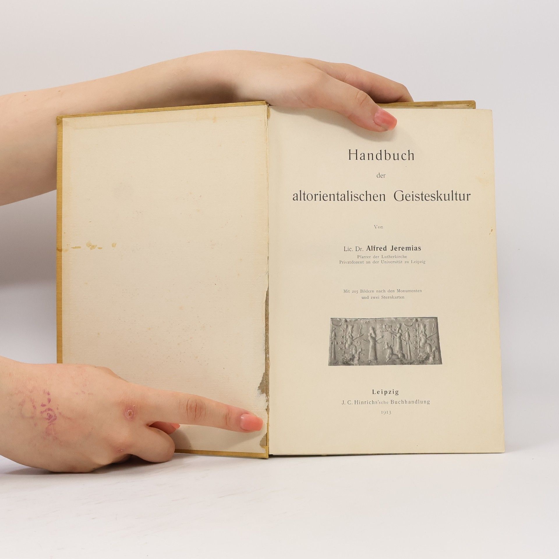 Alfred Jeremias Handbuch der altorientalischen Geisteskultur