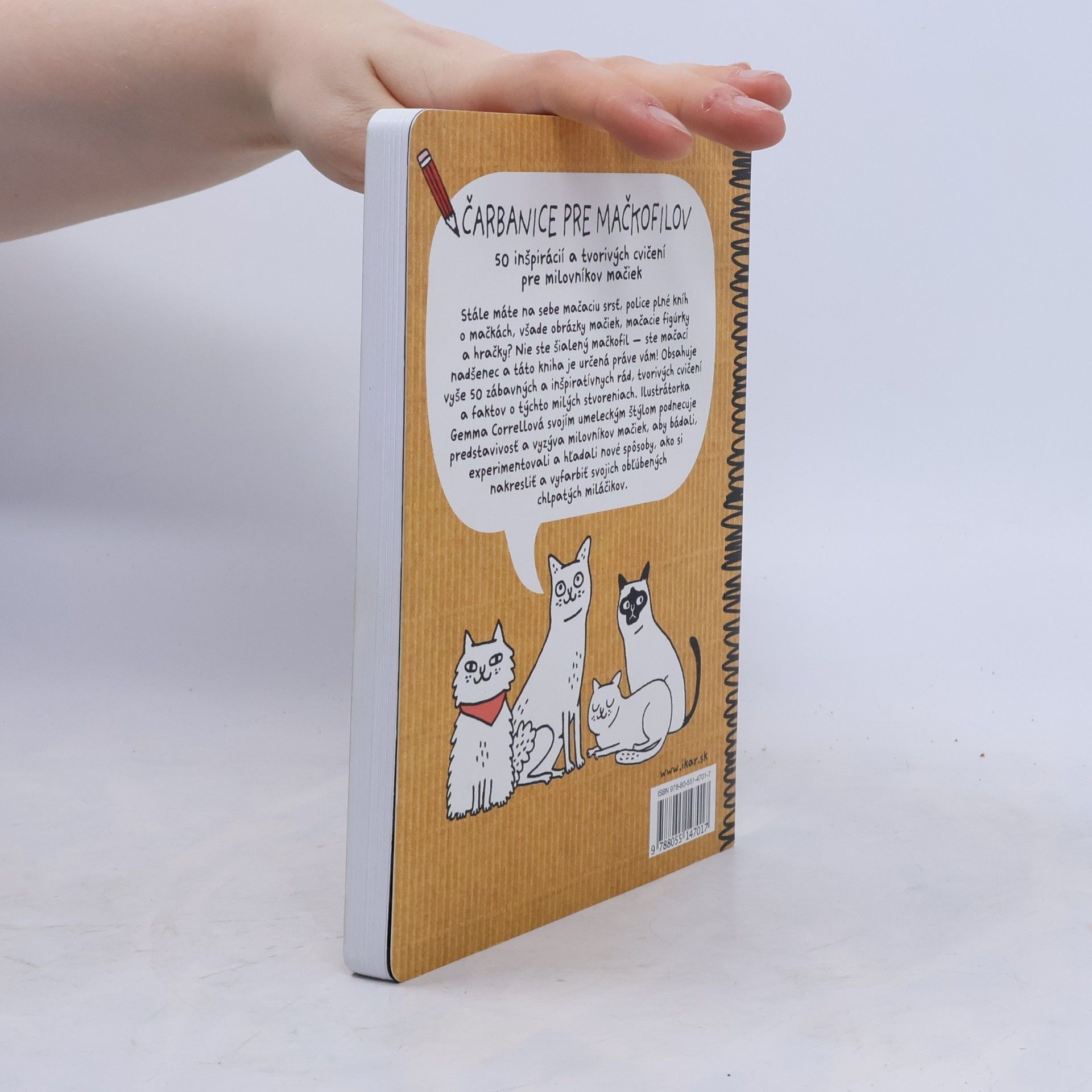 Gemma Correll Čarbanice pre mačkofilov