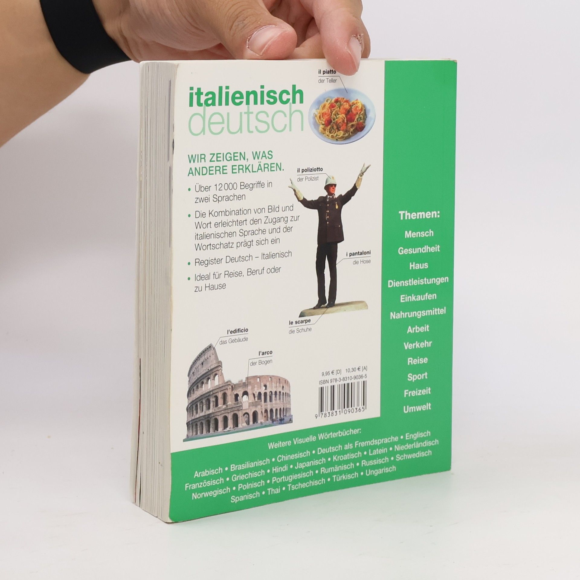 Christine Arthur Visuelles Wörterbuch Italienisch-Deutsch