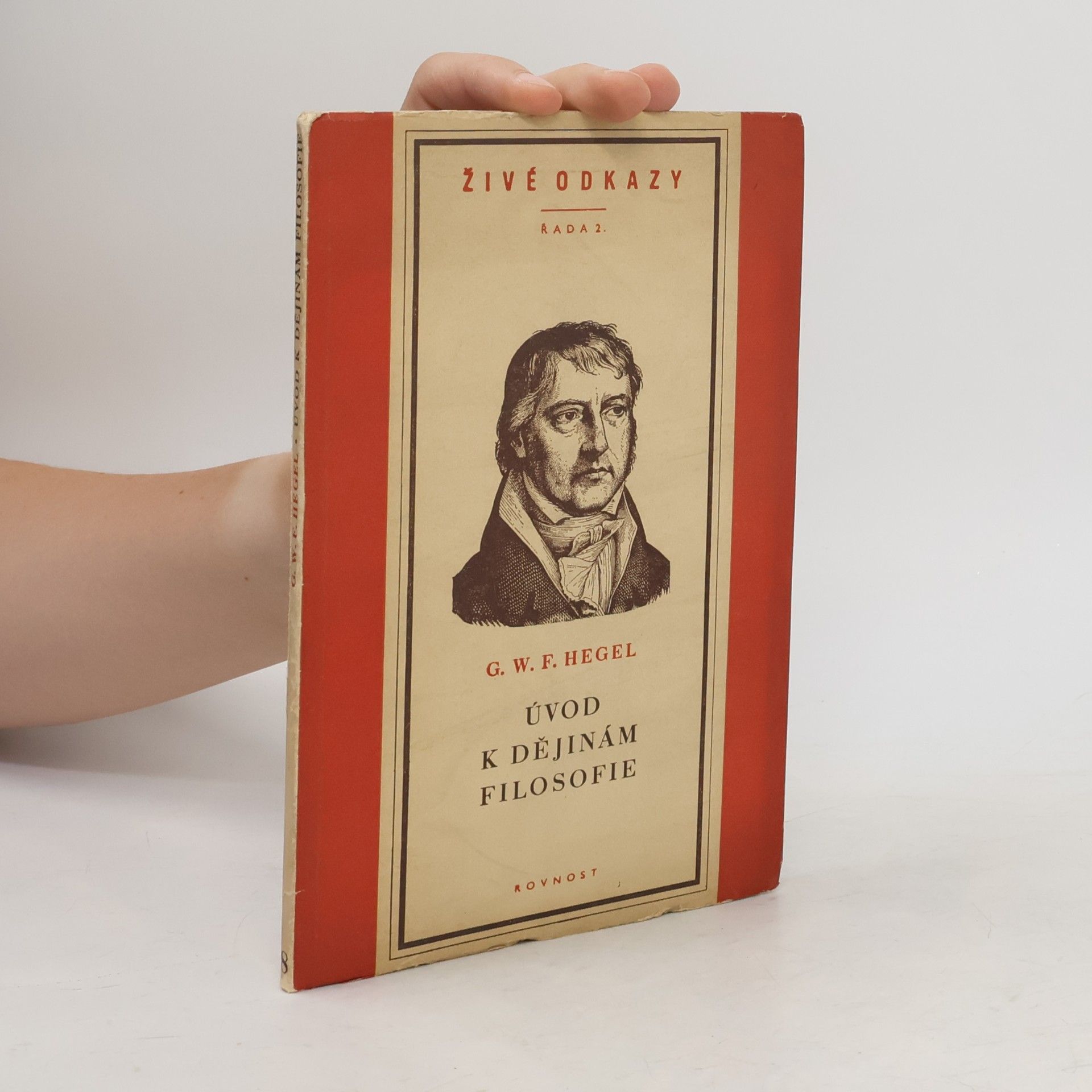 Georg Wilhelm Friedrich Hegel Úvod k dějinám filosofie