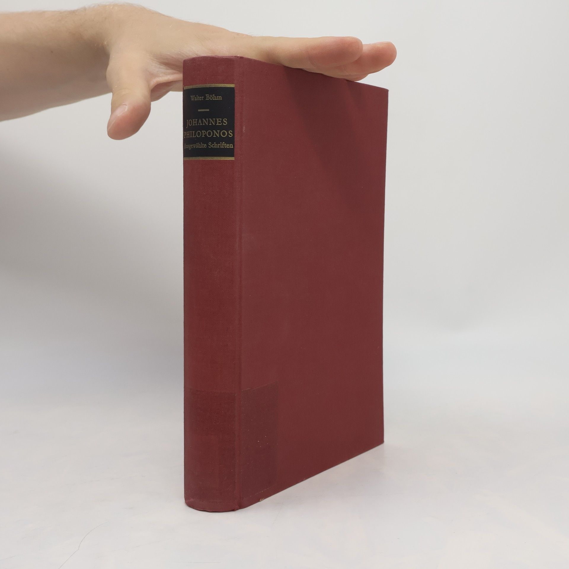 Johannes Philoponos. Grammatikos von Alexandrien