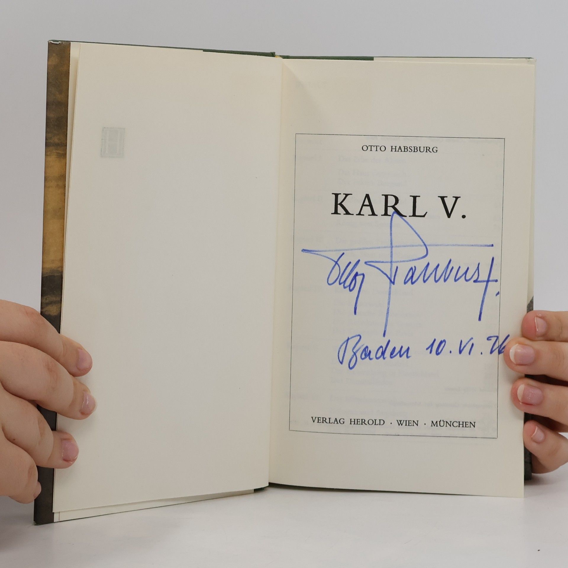 Otto von Habsburg Karl V.